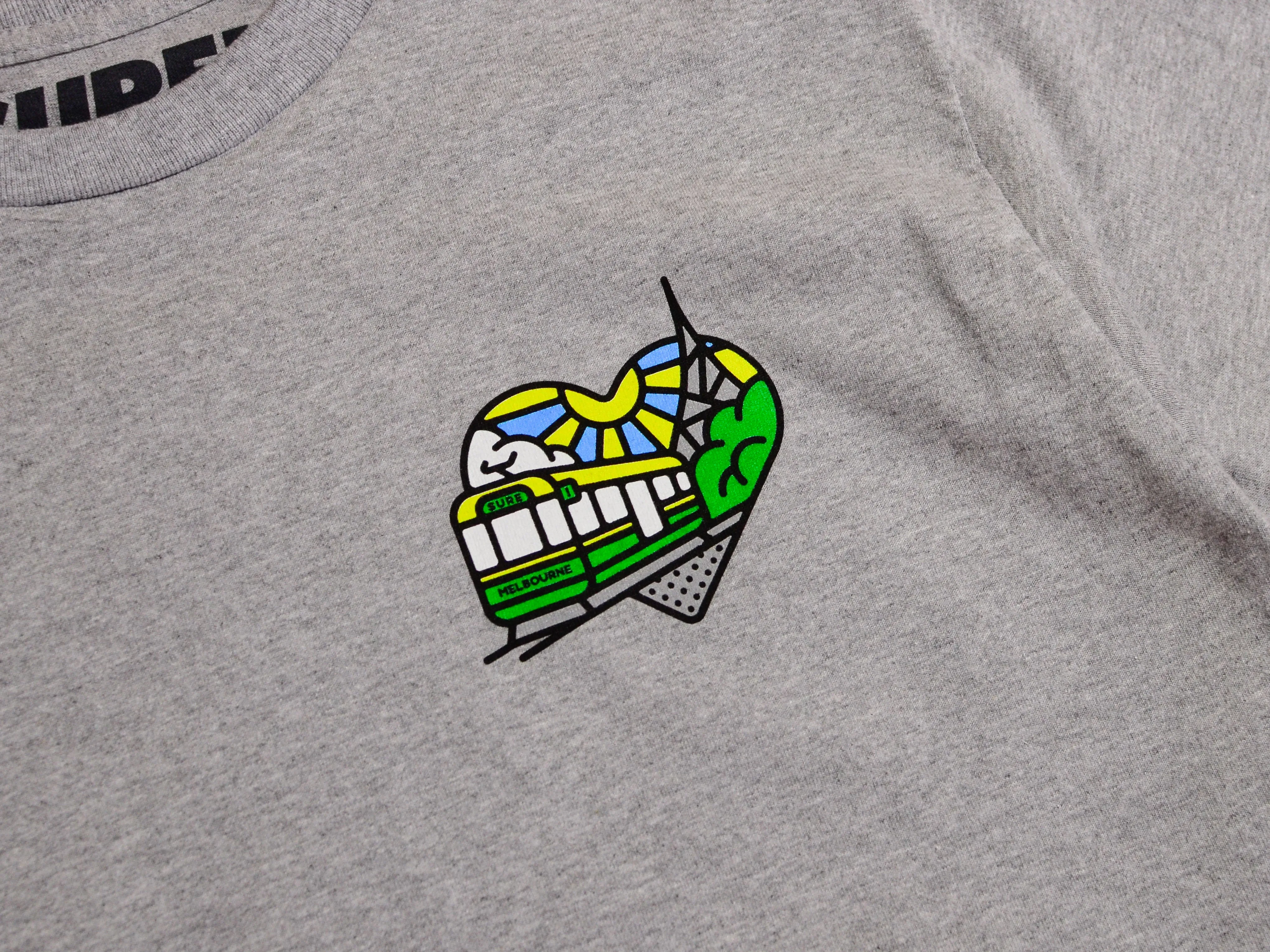 Heartbeat T-Shirt - Athletic Heather