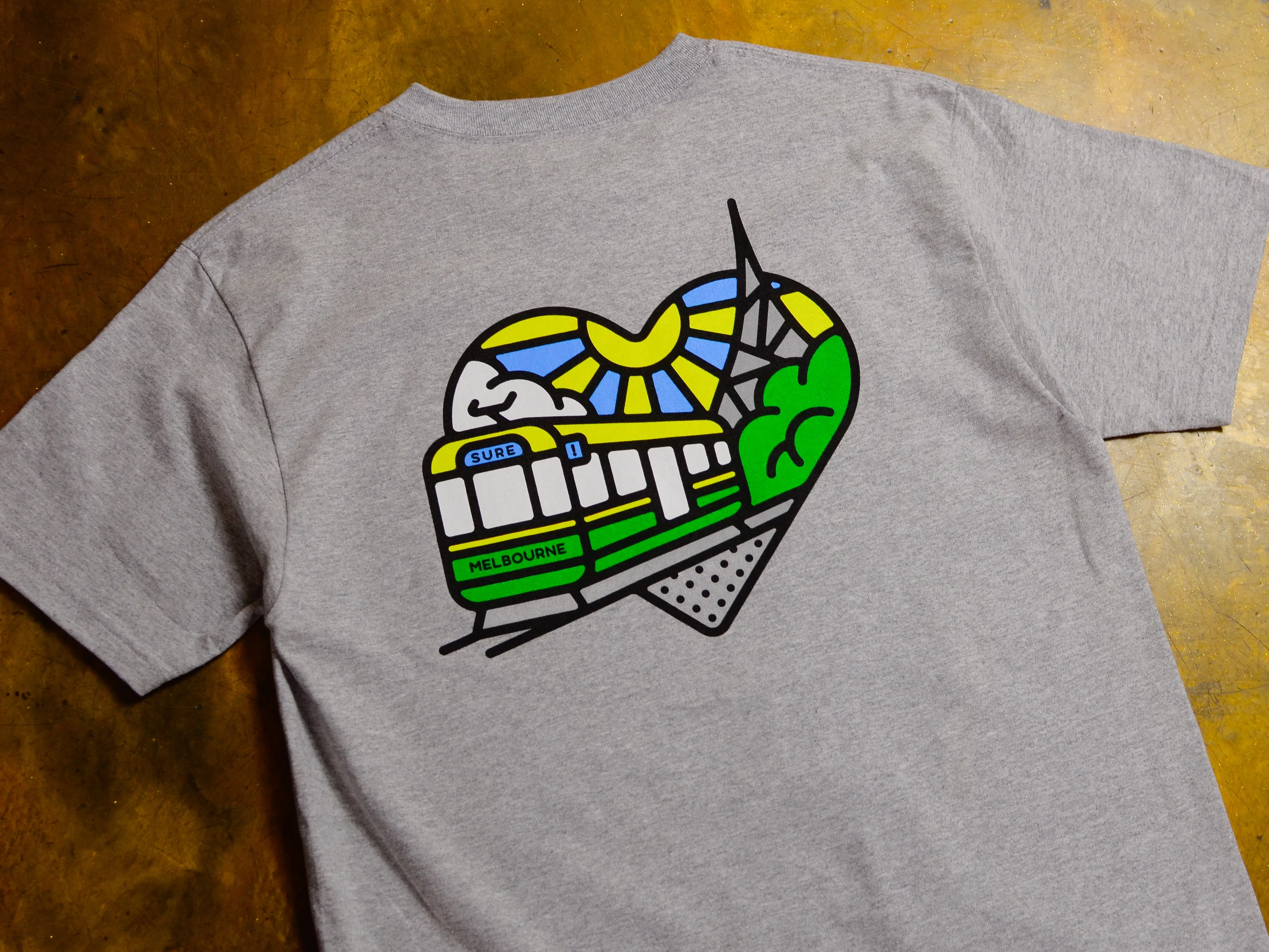 Heartbeat T-Shirt - Athletic Heather