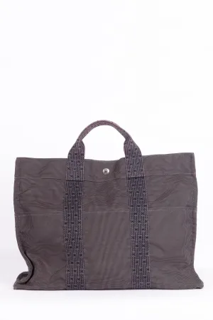 Herms 'Herline MM' Tote Bag Grey