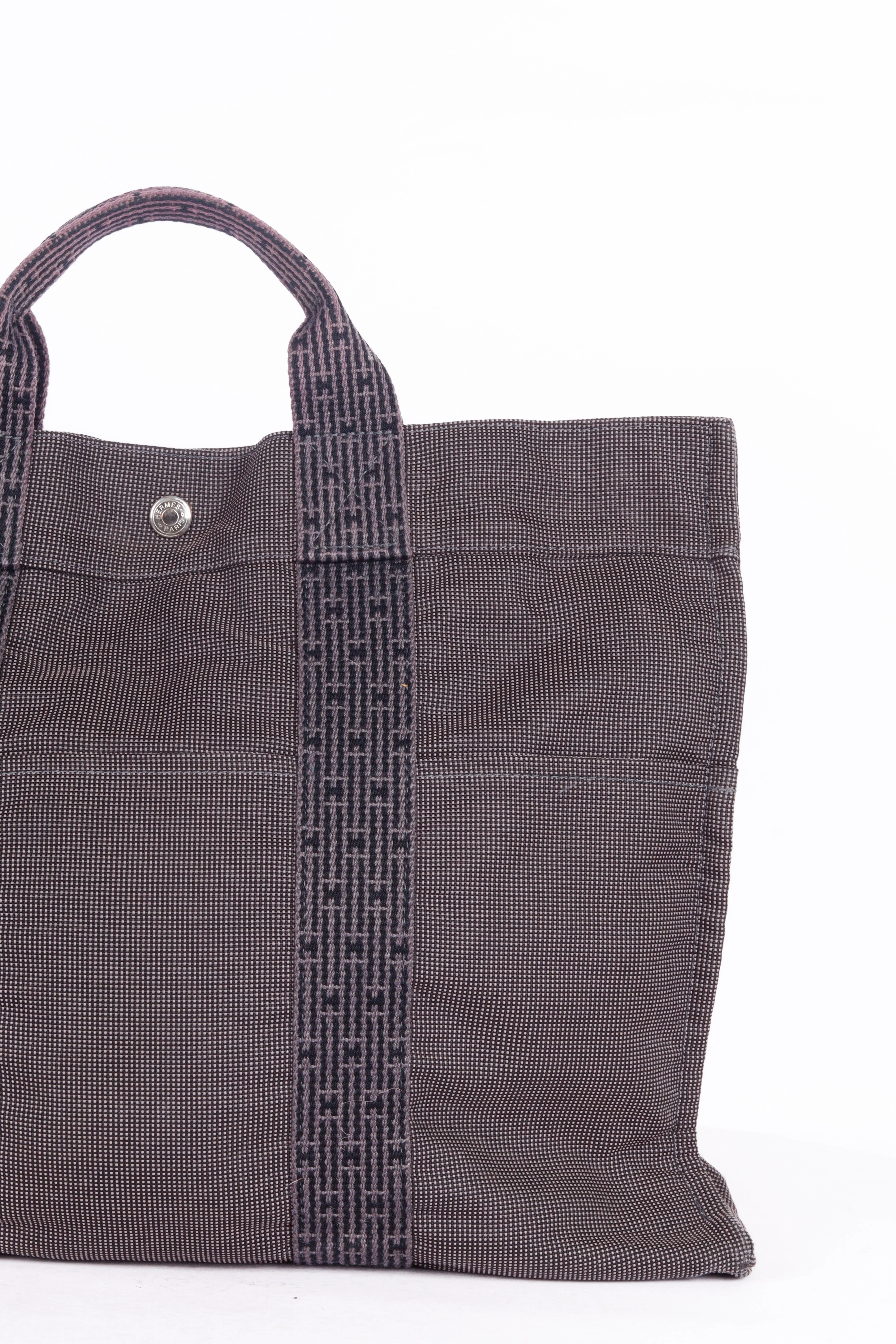 Herms 'Herline MM' Tote Bag Grey