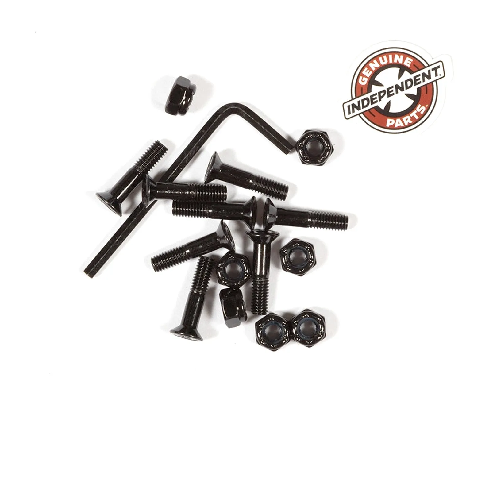 Independent Precision Bolts Black Allen Assorted Sizes