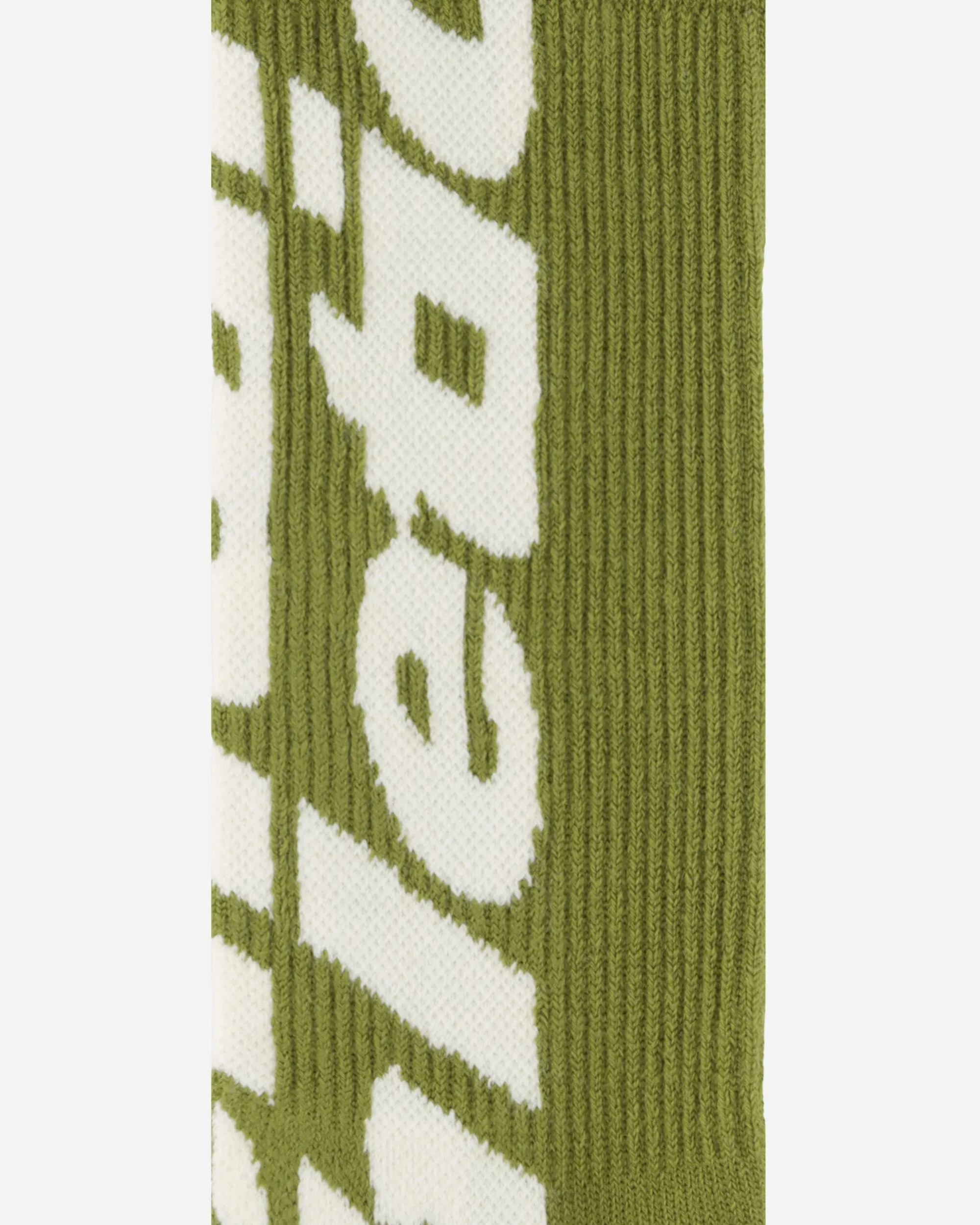 Inner Logo Socks Green / Off White