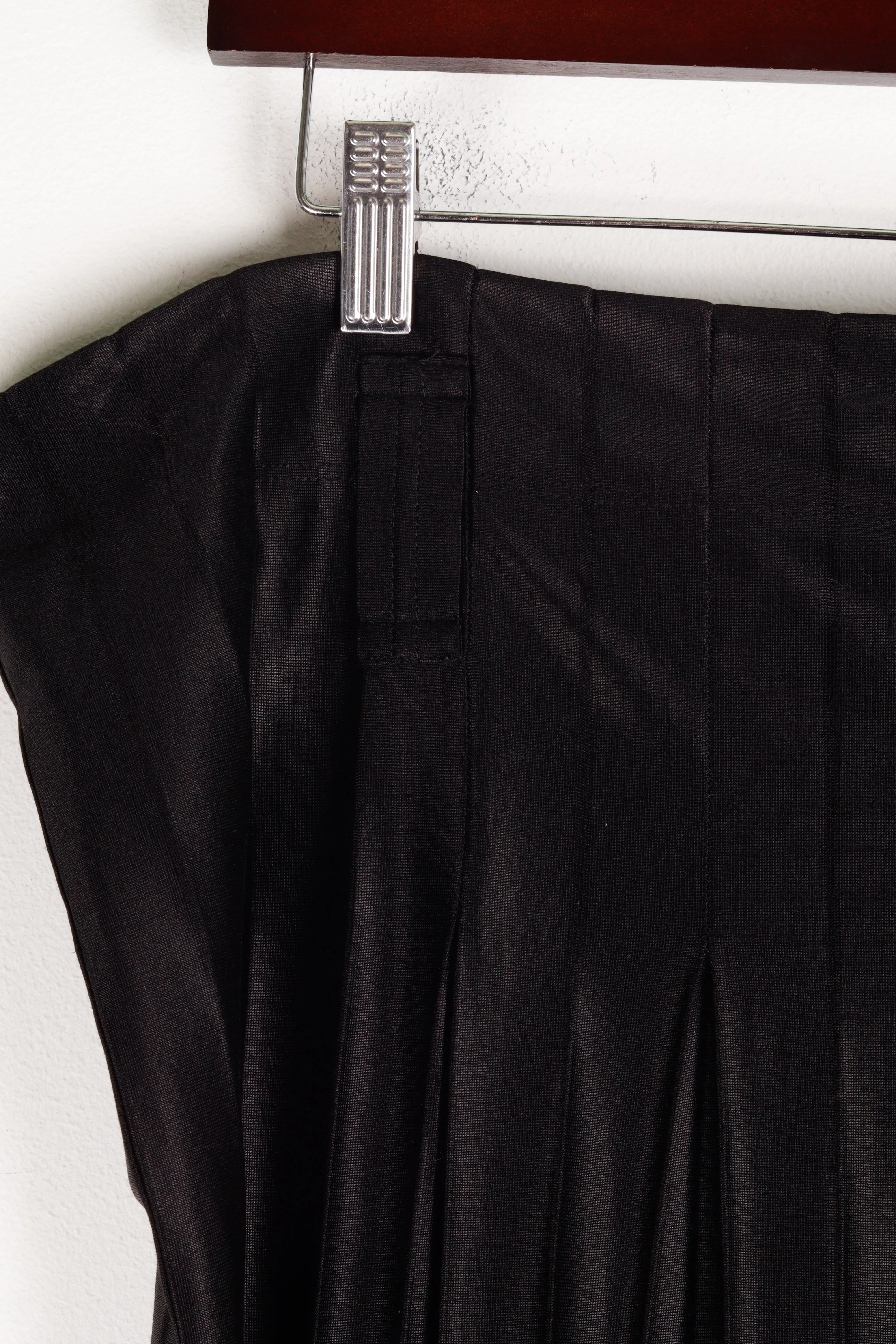 Issey Miyake FW08 'Pleated Long' Skirt Black (2008)