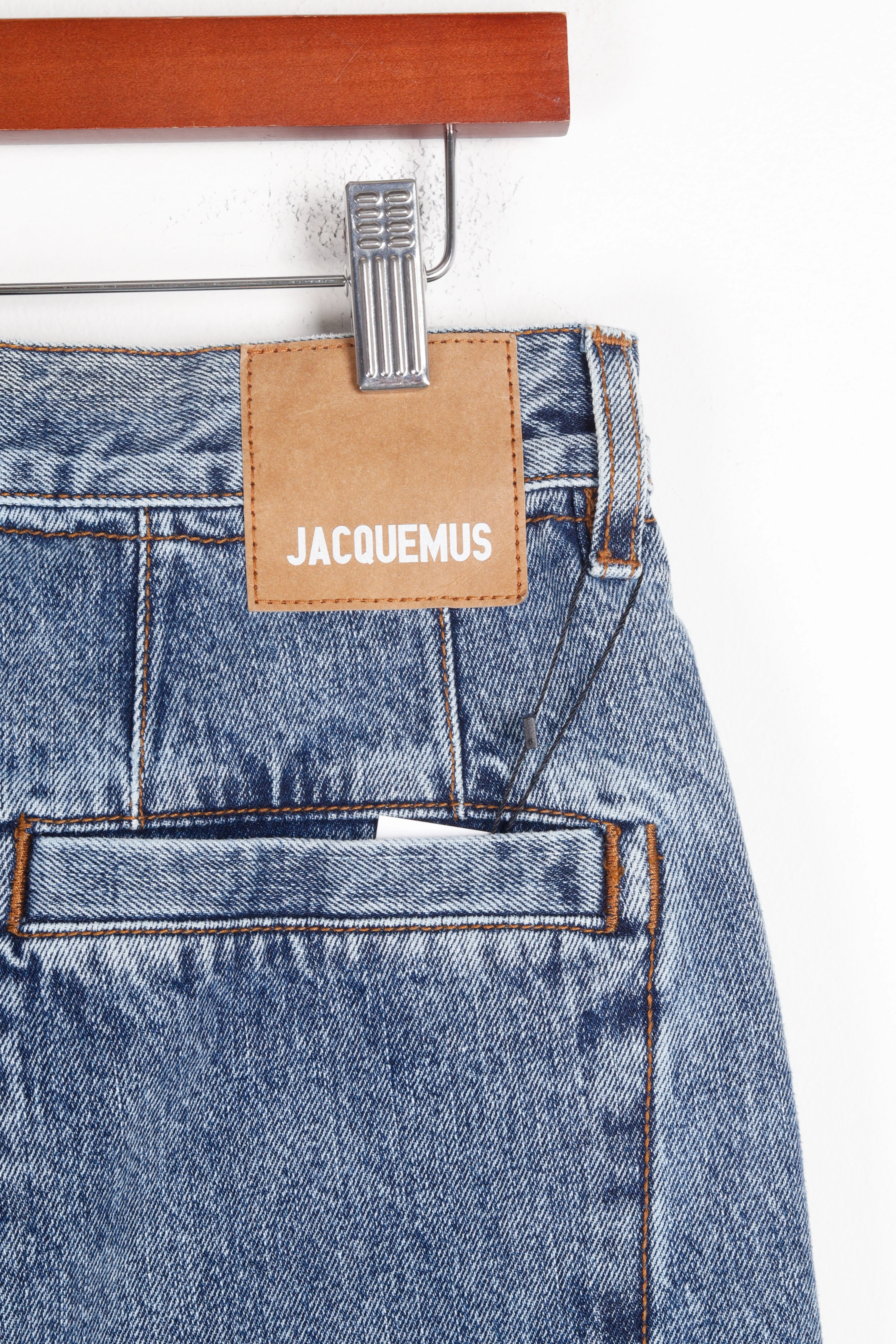 Jacquemus SS23 'Le de Nimes Bordado' Straight Leg Denim Jeans (2023)