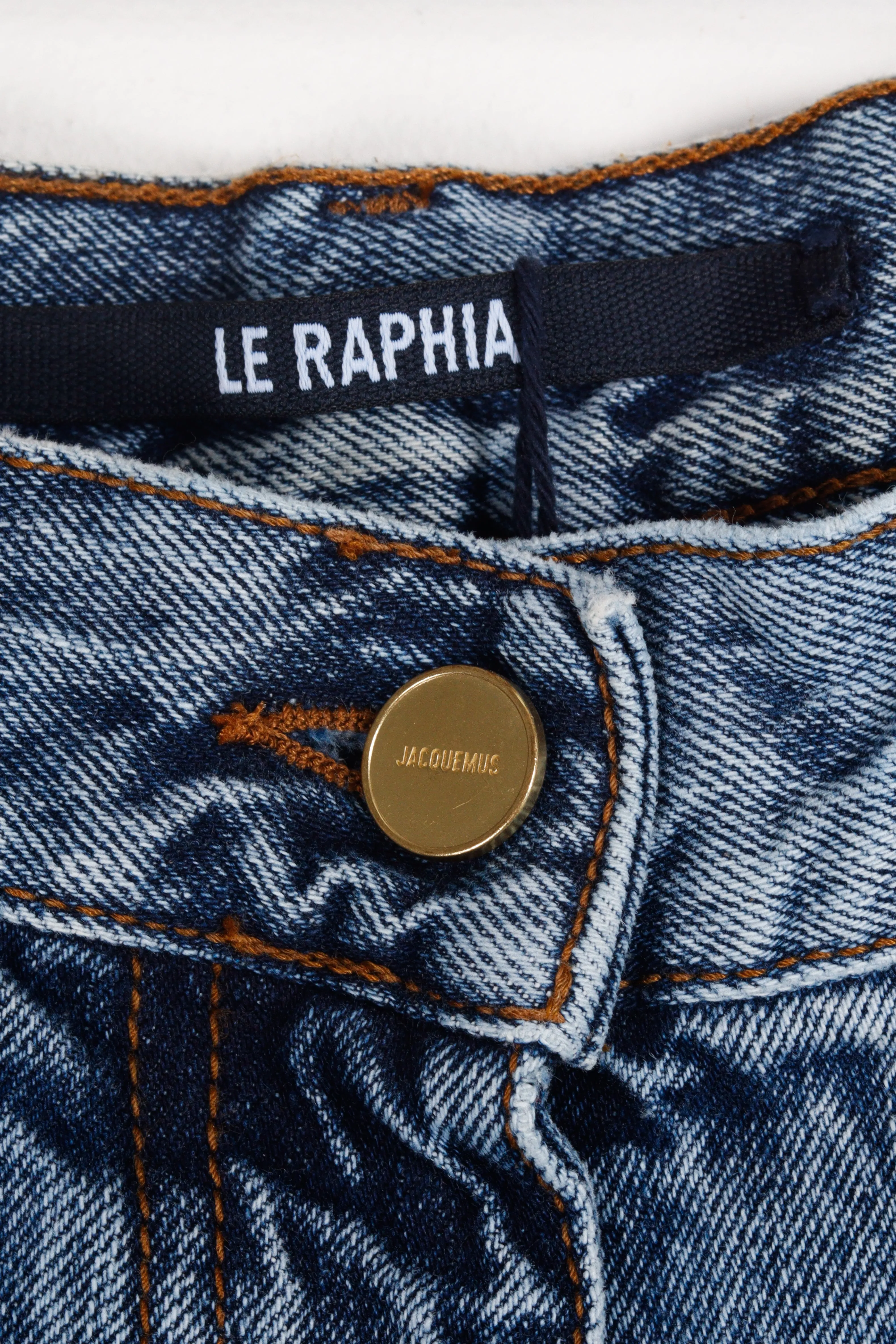 Jacquemus SS23 'Le de Nimes Bordado' Straight Leg Denim Jeans (2023)