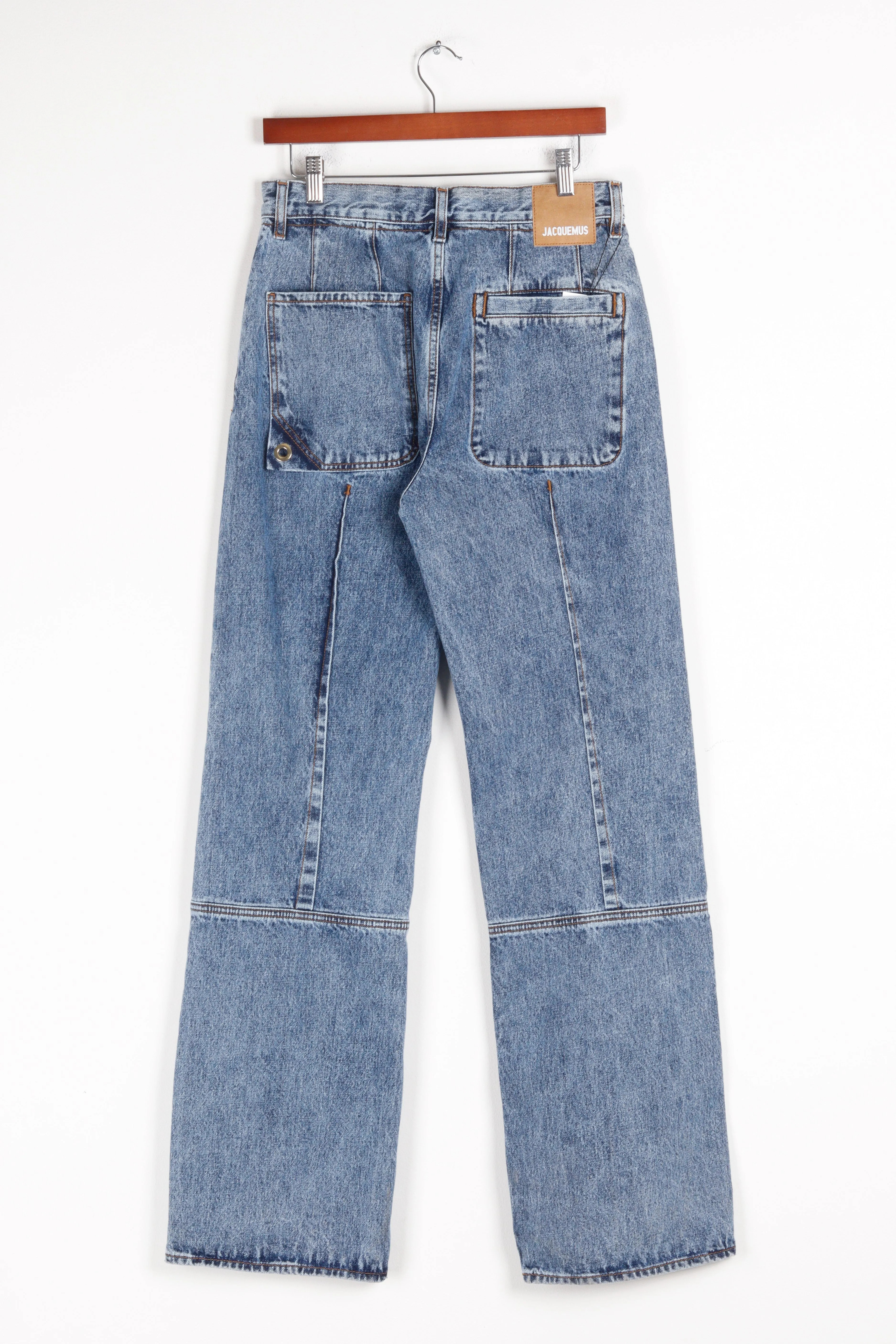 Jacquemus SS23 'Le de Nimes Bordado' Straight Leg Denim Jeans (2023)