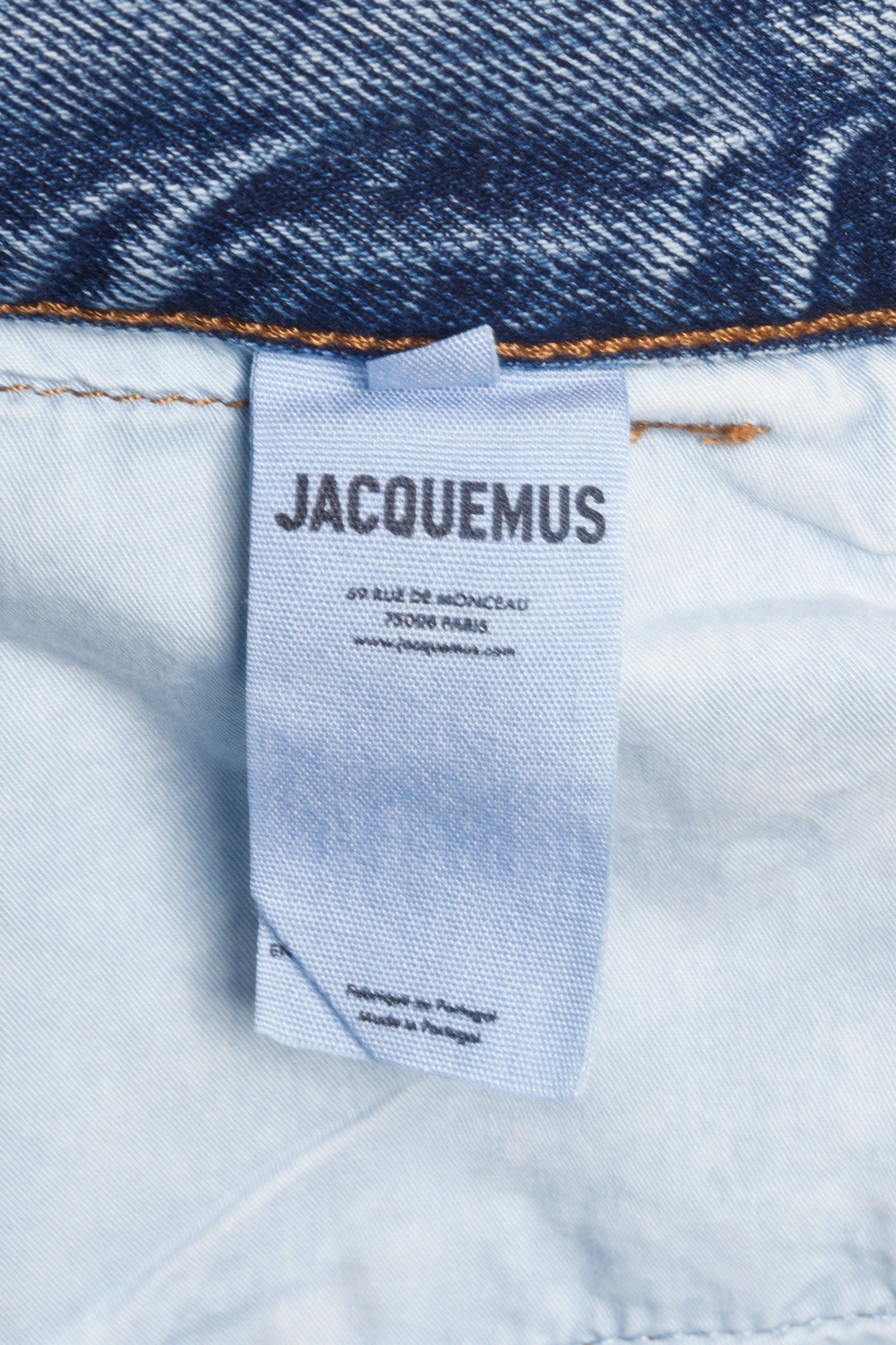 Jacquemus SS23 'Le de Nimes Bordado' Straight Leg Denim Jeans (2023)