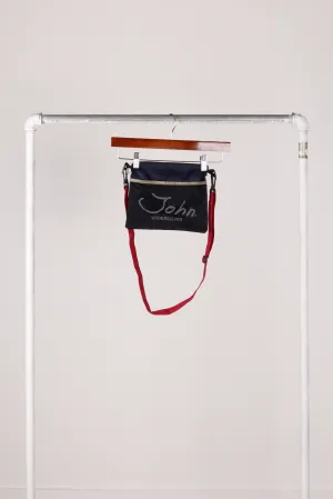 John Undercover By Jun Takahashi 'Logo Print' Sling Bag