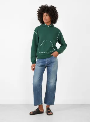Knit Marionette Hoodie Green