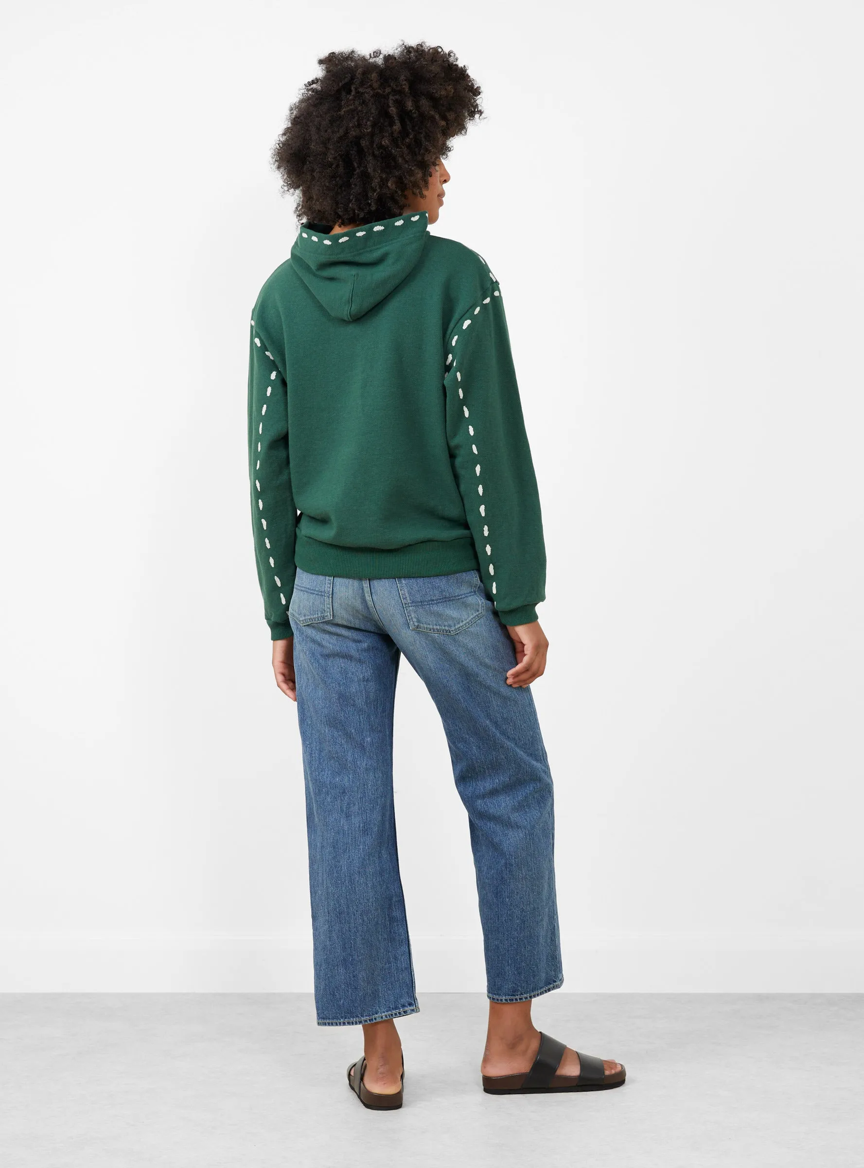 Knit Marionette Hoodie Green