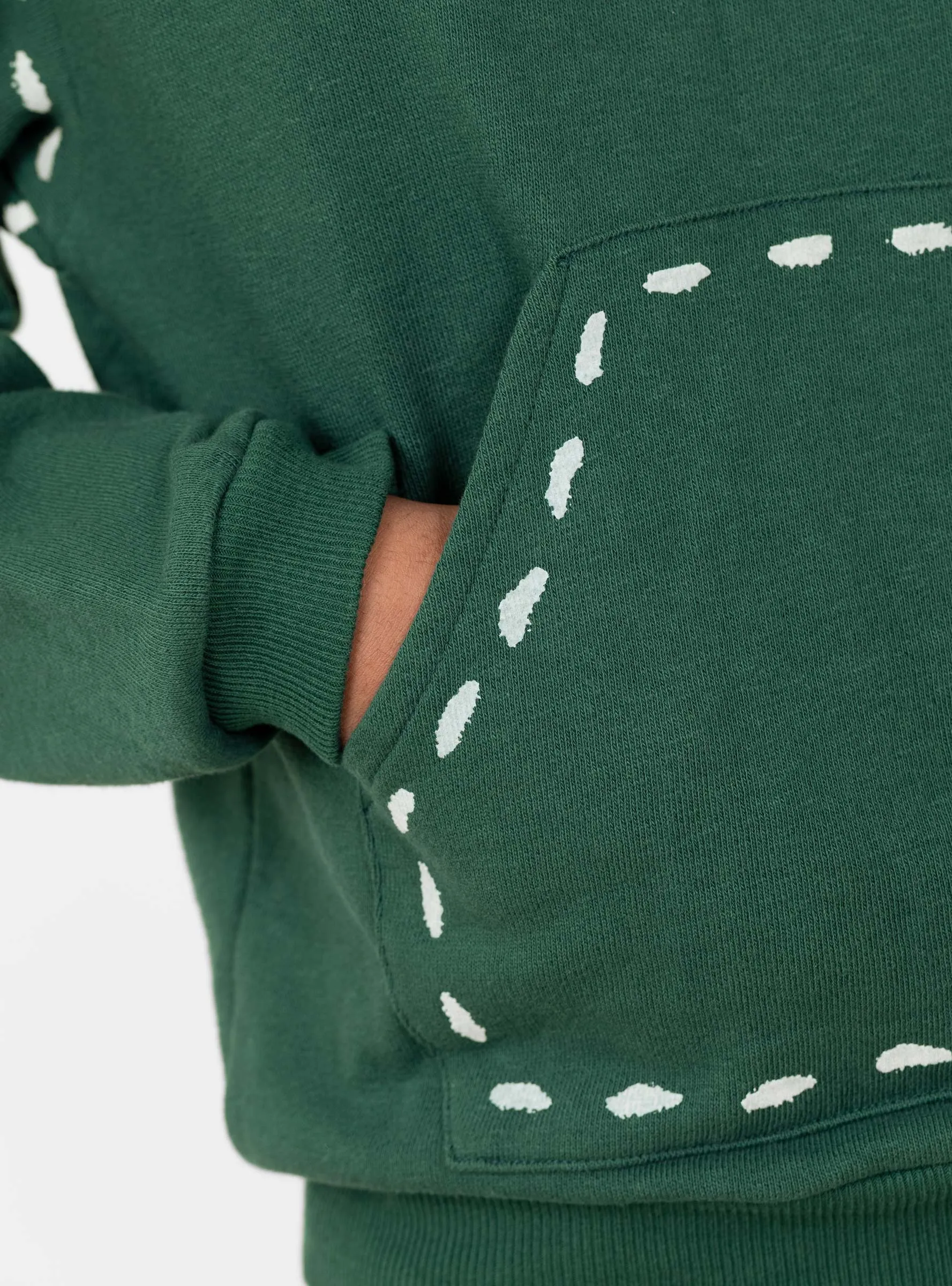Knit Marionette Hoodie Green