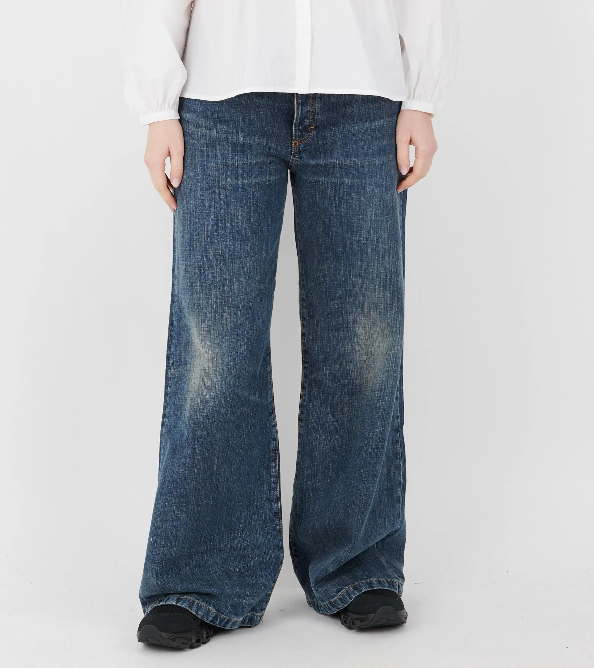 Kyoto Jeans Dark Blue Stripe