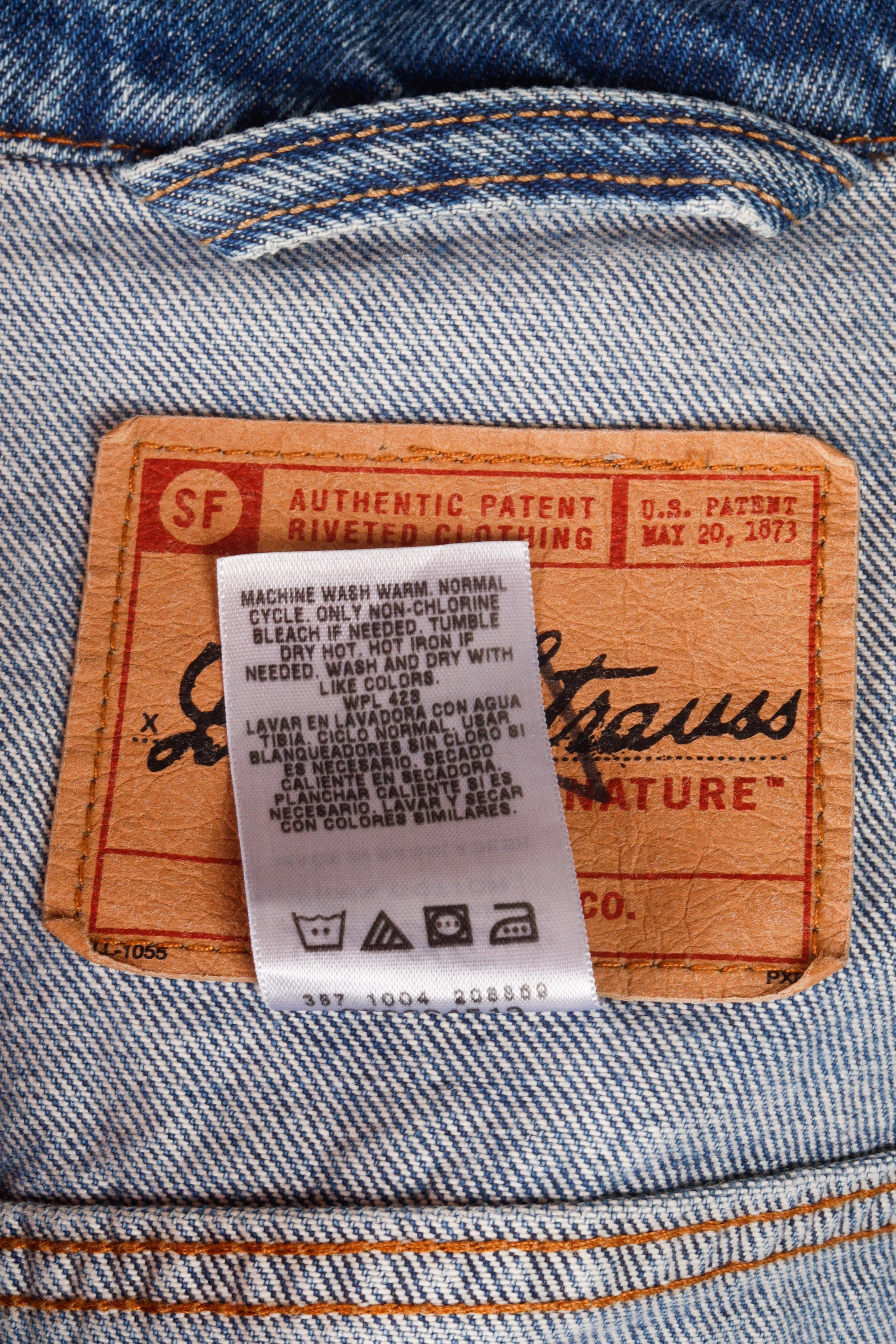 Levi Strauss Signature 'Type 3' Denim Trucker Jacket