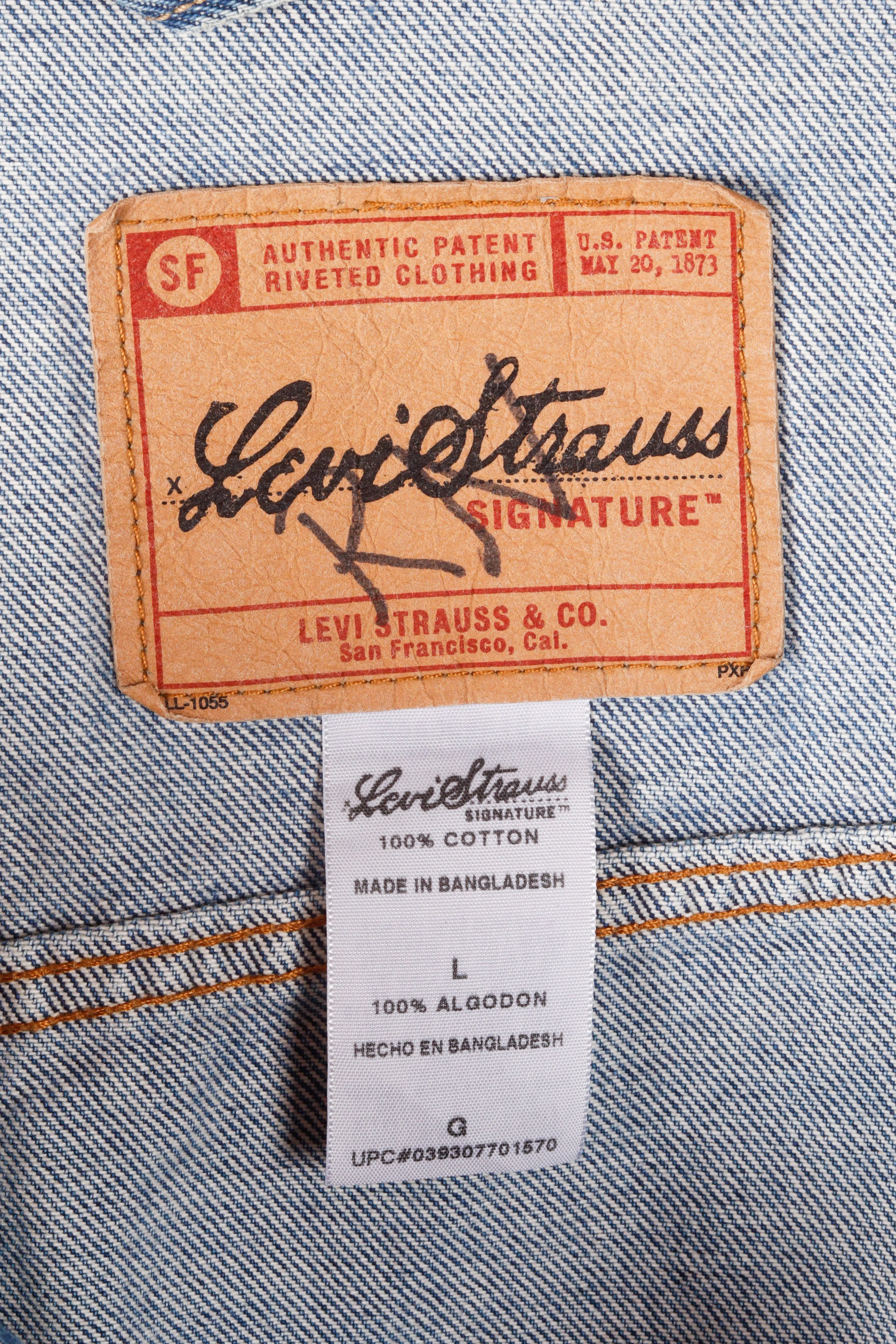 Levi Strauss Signature 'Type 3' Denim Trucker Jacket