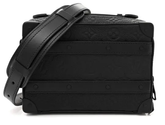 Louis Vuitton Taurillon Monogram Soft Trunk Black (Pre-loved)