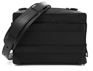 Louis Vuitton Taurillon Monogram Soft Trunk Black (Pre-loved)