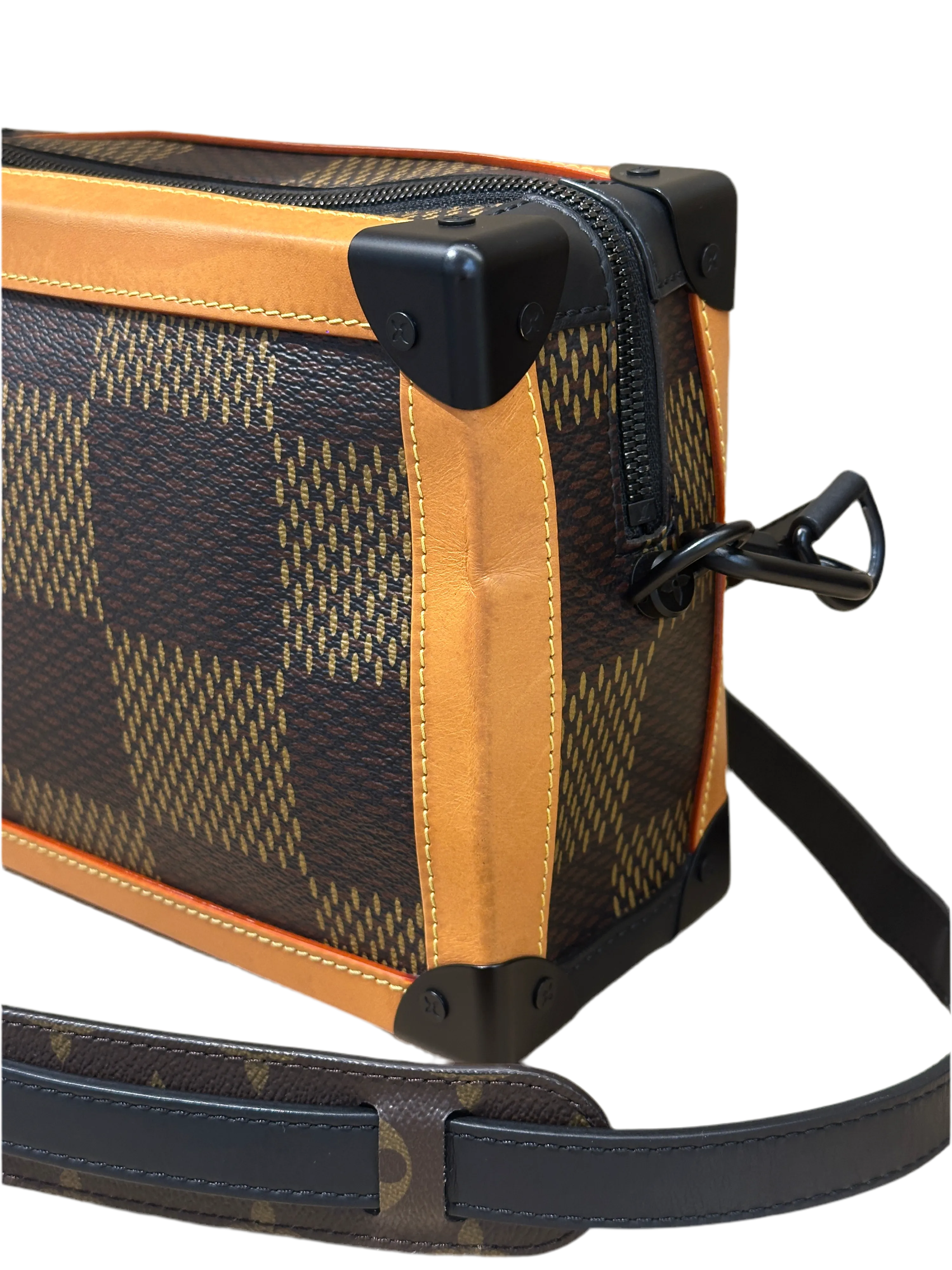 Louis Vuitton x Nigo Soft TrunkDamier Ebene Giant Brown (Pre-loved)
