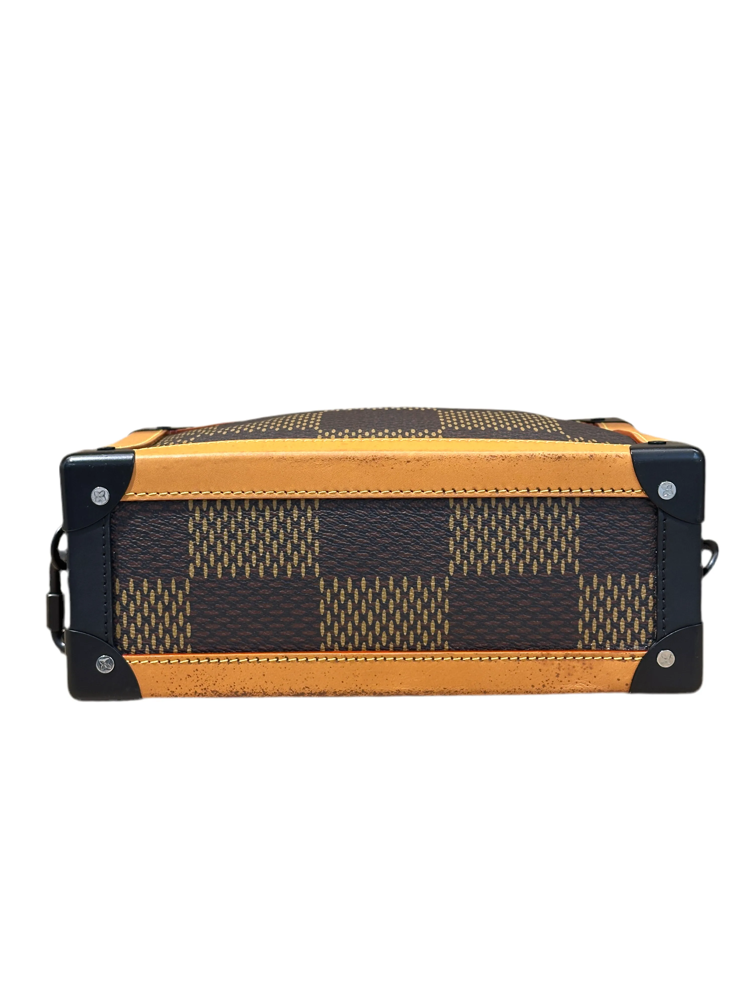 Louis Vuitton x Nigo Soft TrunkDamier Ebene Giant Brown (Pre-loved)