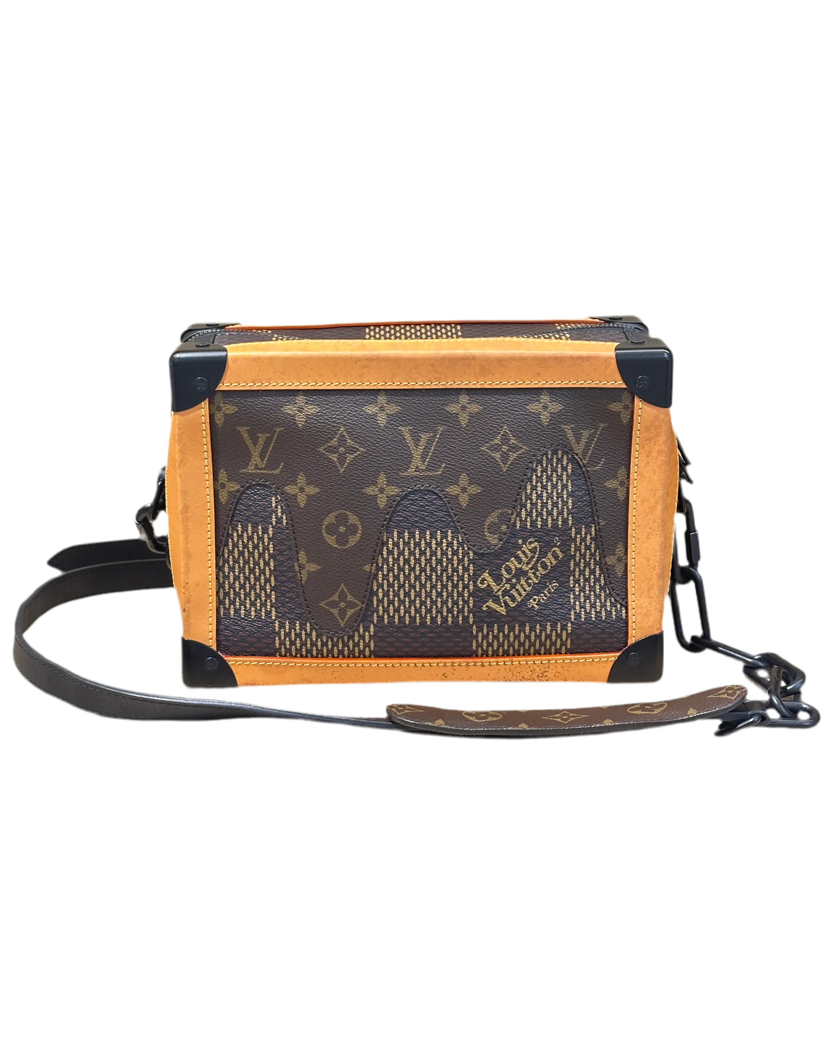 Louis Vuitton x Nigo Soft TrunkDamier Ebene Giant Brown (Pre-loved)