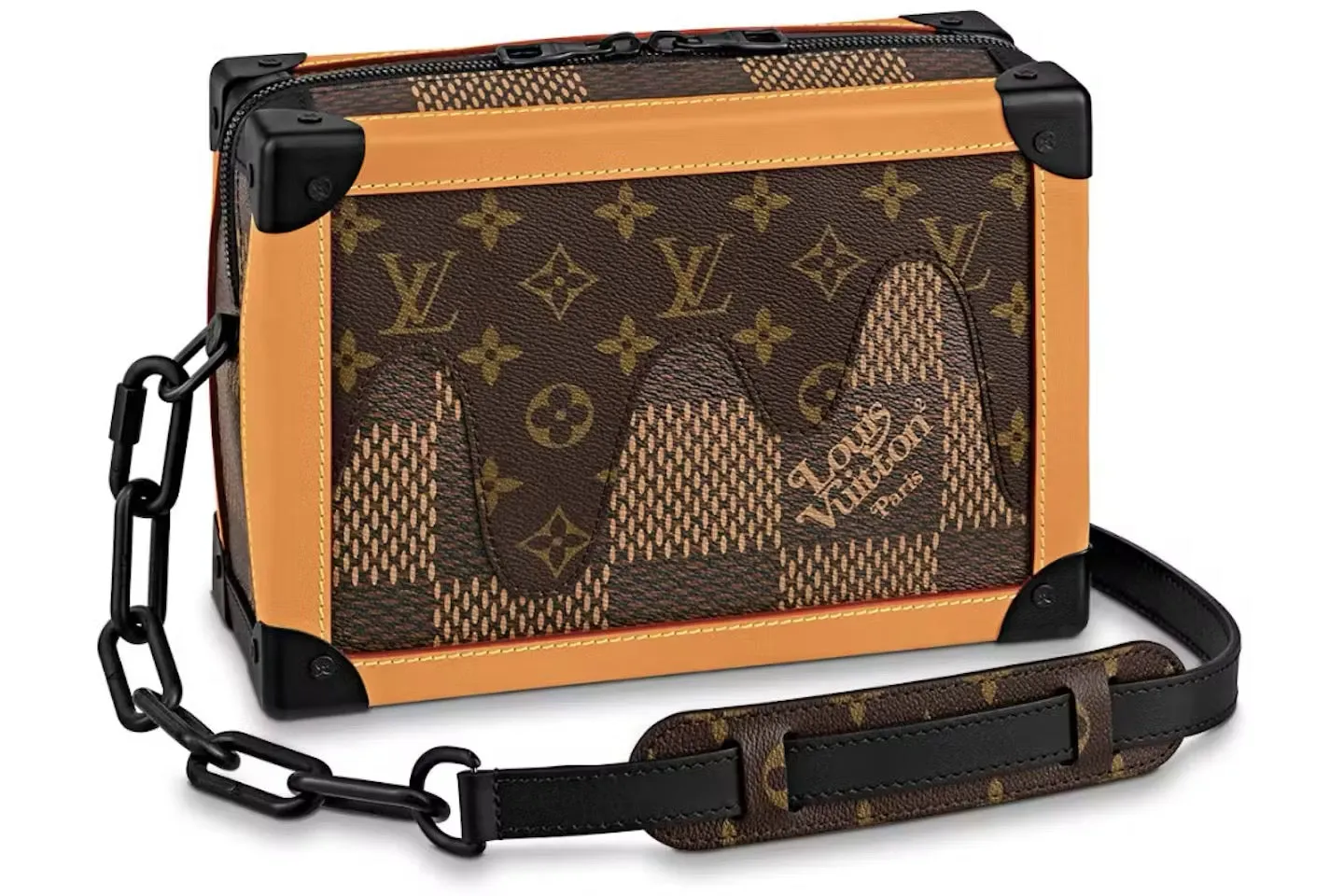 Louis Vuitton x Nigo Soft TrunkDamier Ebene Giant Brown (Pre-loved)