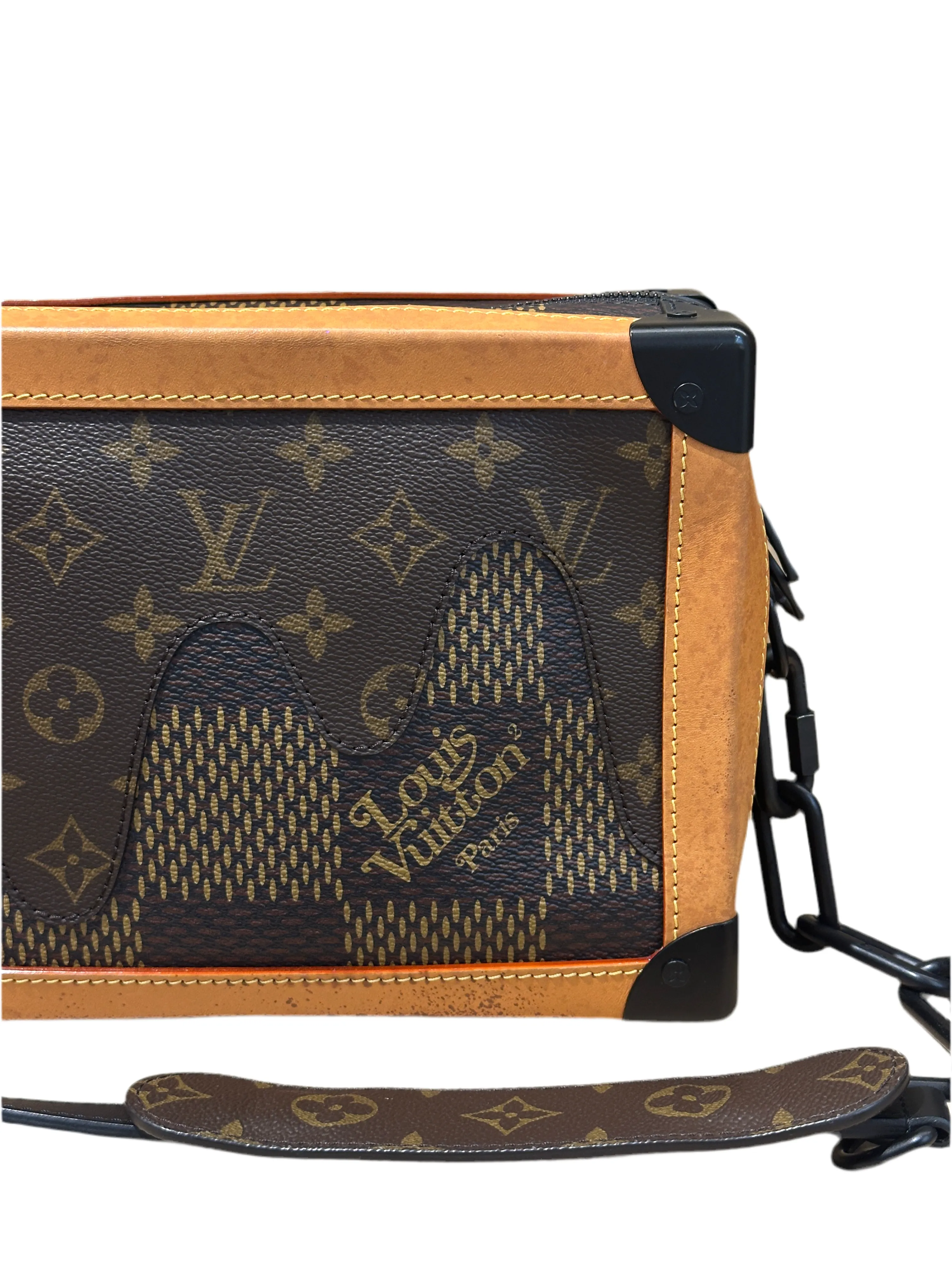 Louis Vuitton x Nigo Soft TrunkDamier Ebene Giant Brown (Pre-loved)