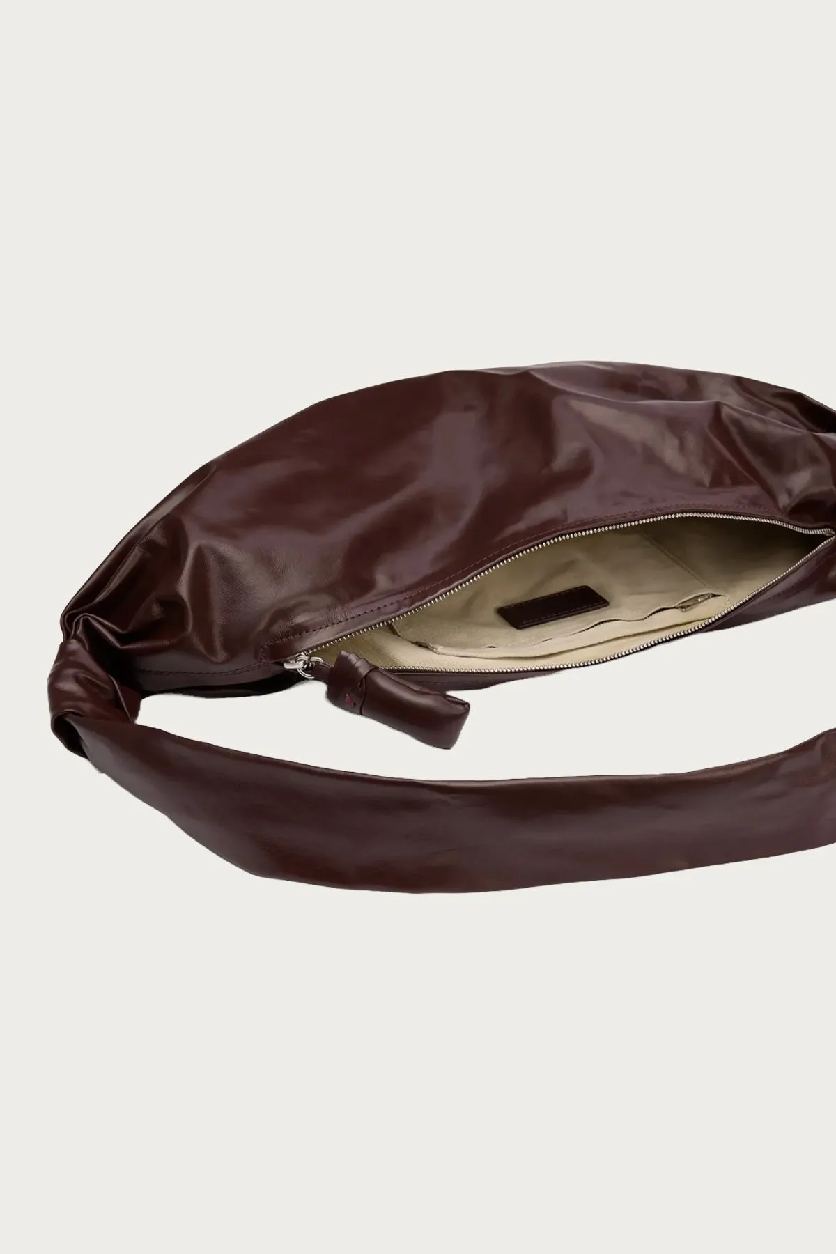 Medium Soft Croissant Bag - Roasted Pecan