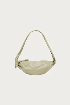 Medium Soft Croissant Bag - Sage