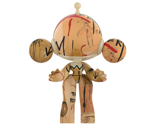 MEGA  SKULLPANDA 400% JEAN-MICHEL BASQUIAT