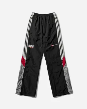 Men's Retro Baggy Nylon Track Pants Black