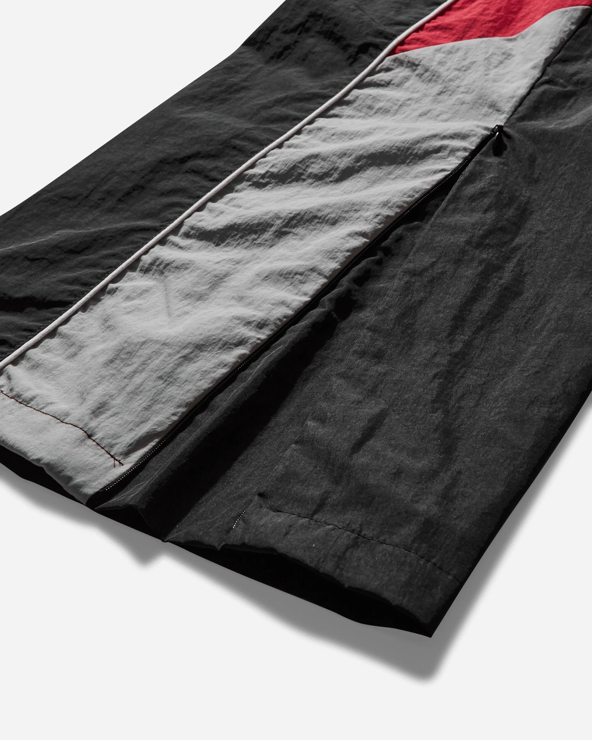 Men's Retro Baggy Nylon Track Pants Black