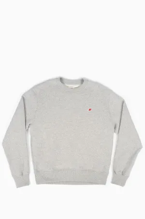 NEW BALANCE MADE IN USA CREW ATHLETIC GREY