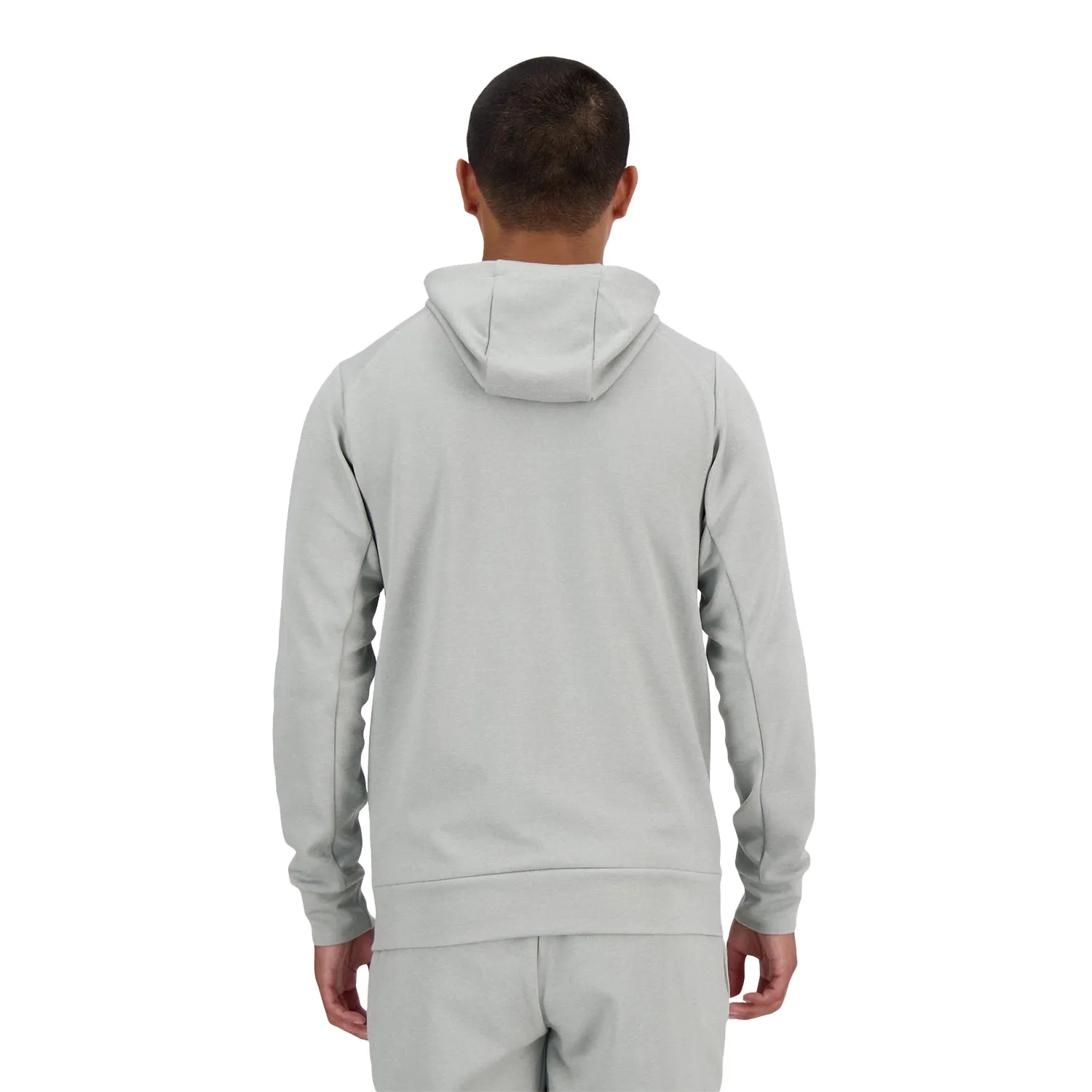 New Balance Men Tech Knit Hoodie Athletic Grey MT41139-AG