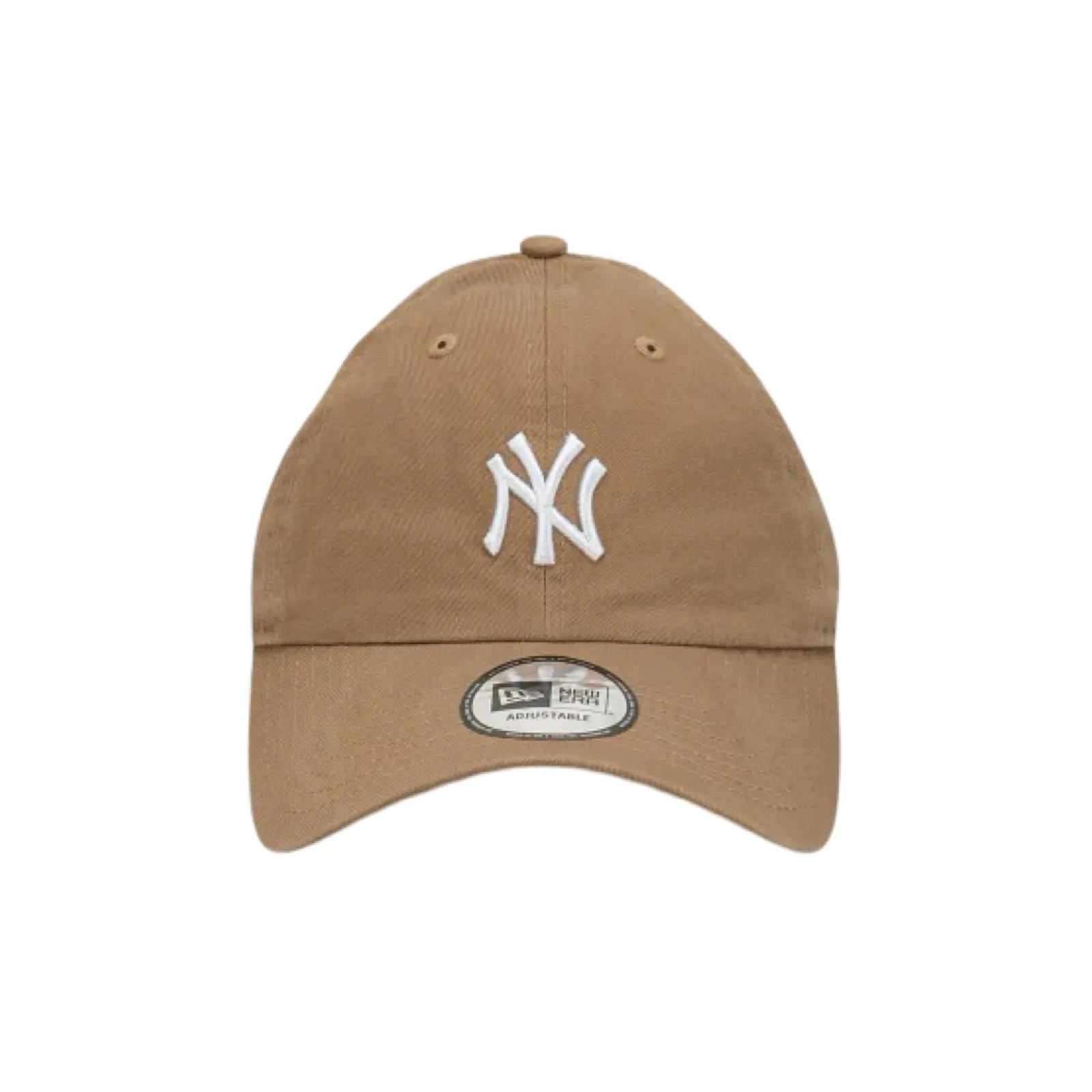 New Era Casual Classic New York Yankees Khaki White Cap