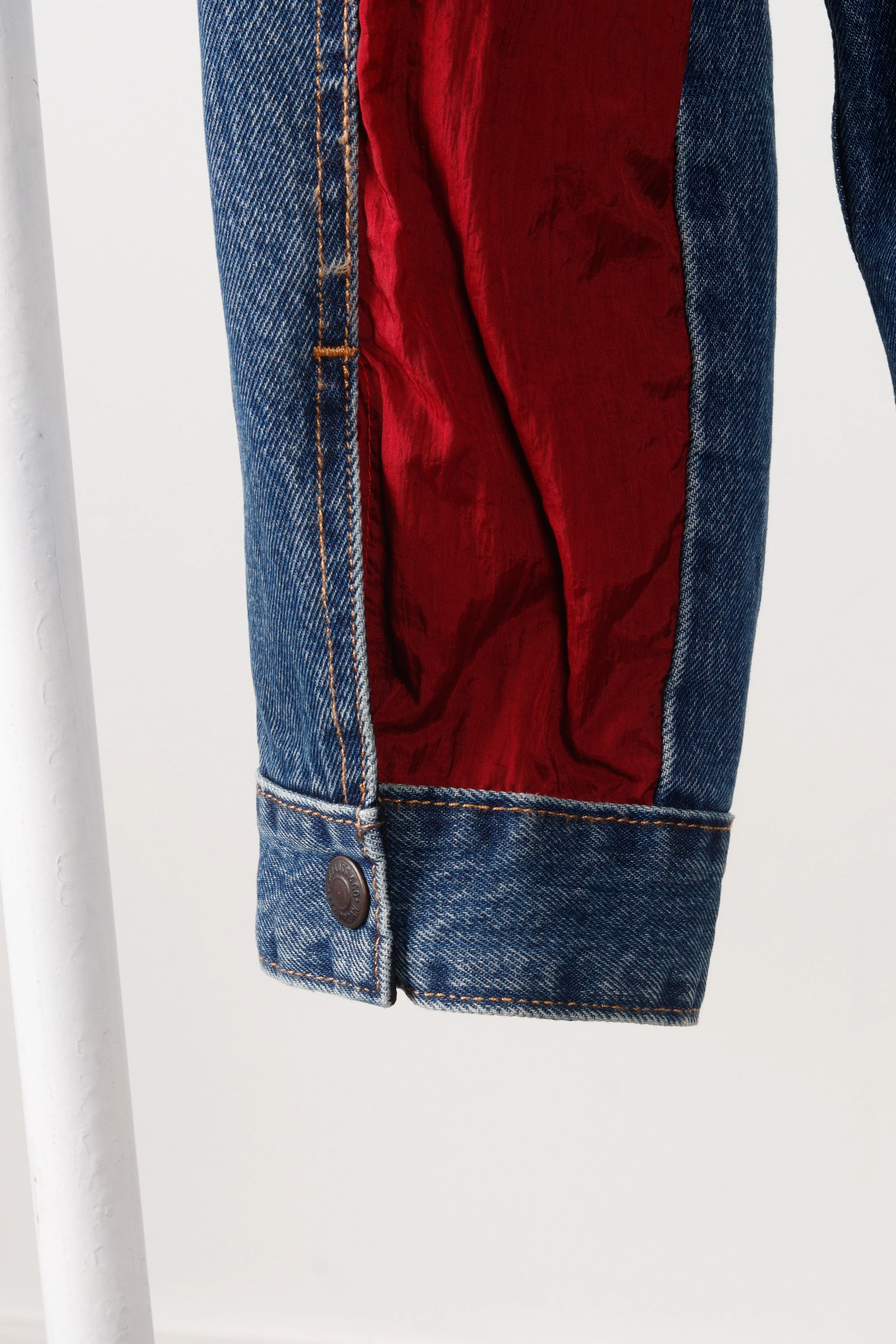 Nike Air Jordan x Levi's FW17 'Reversible Trucker' Denim Jacket Indigo (2017)