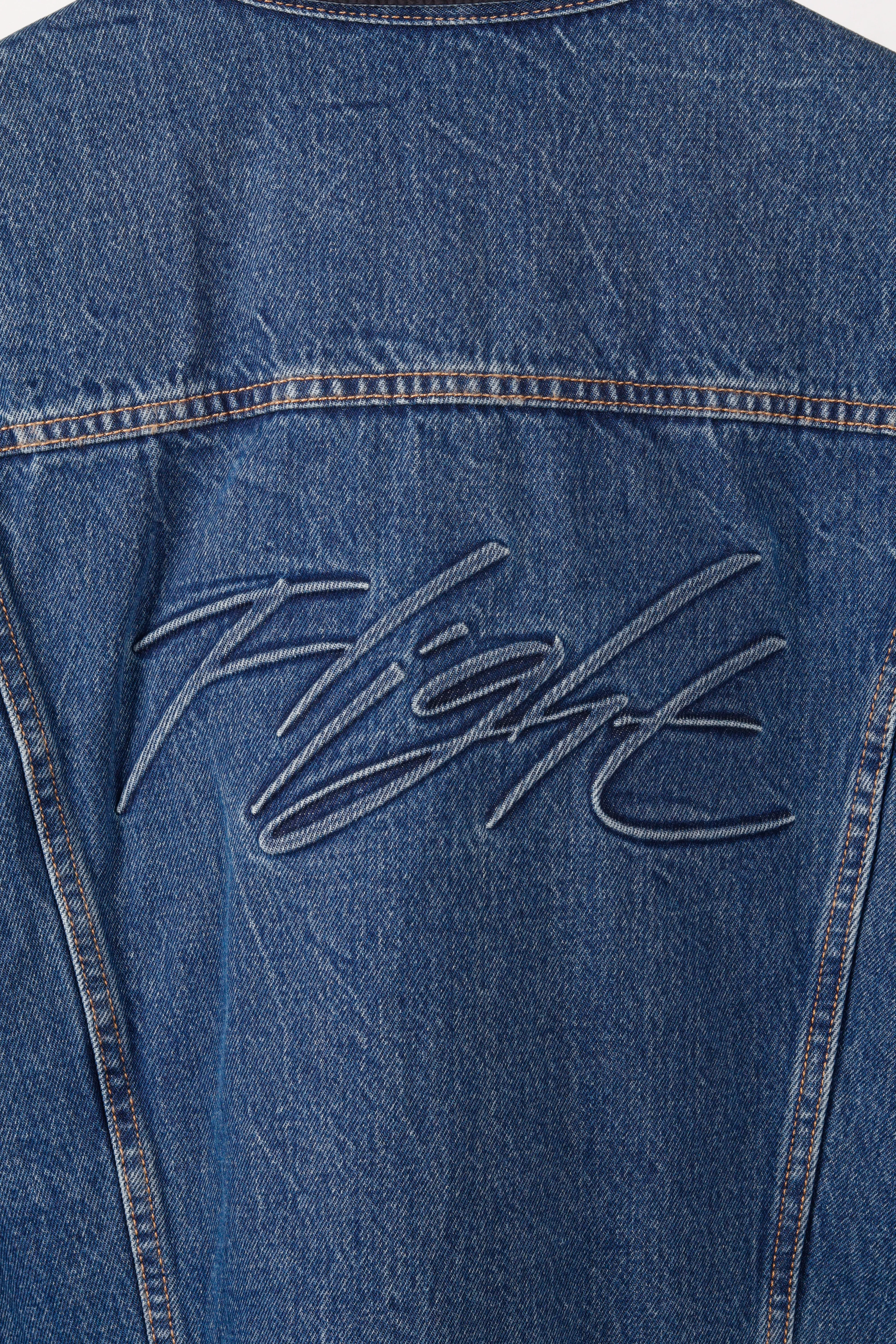 Nike Air Jordan x Levi's FW17 'Reversible Trucker' Denim Jacket Indigo (2017)