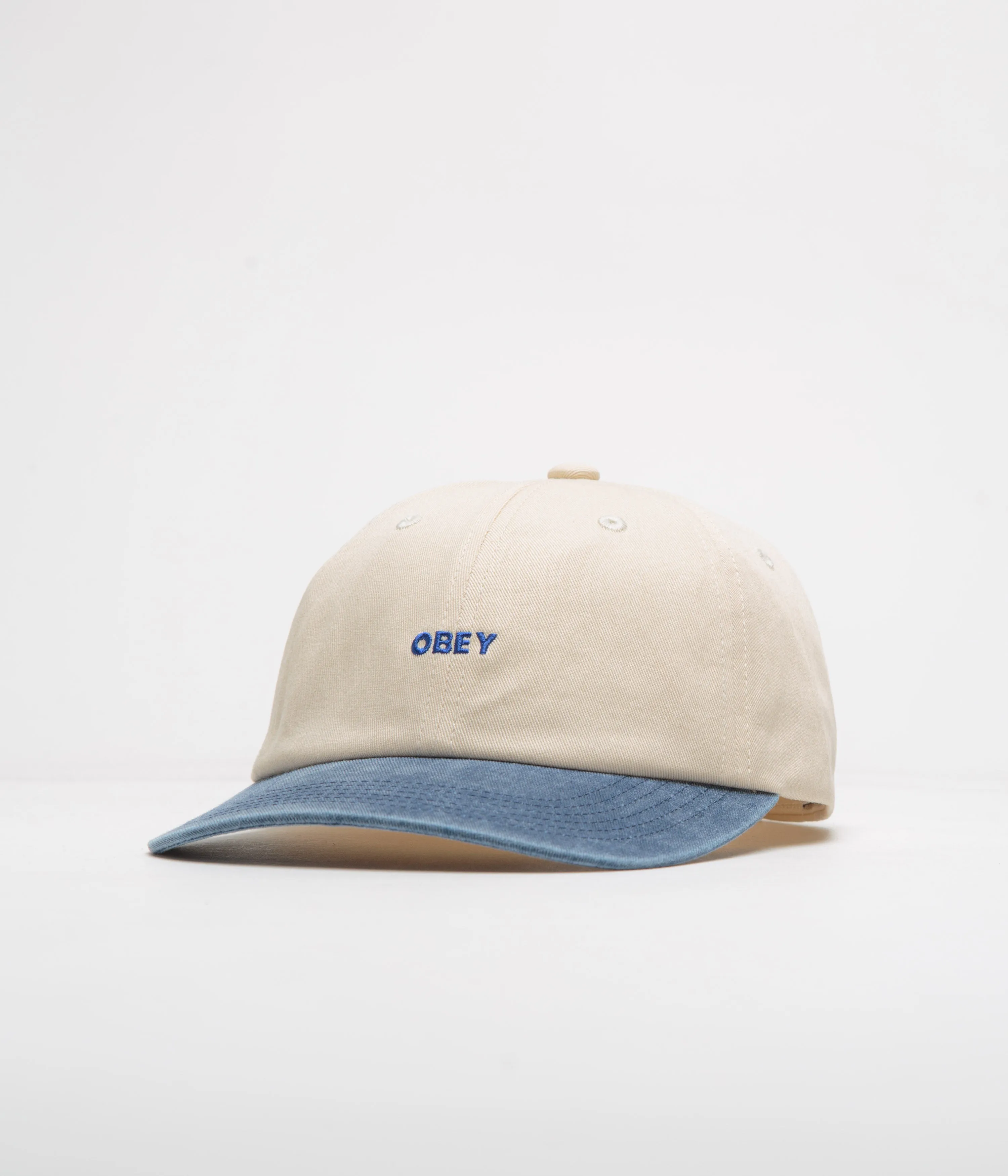 Obey 2 Tone Bold Cap - Unbleached Multi