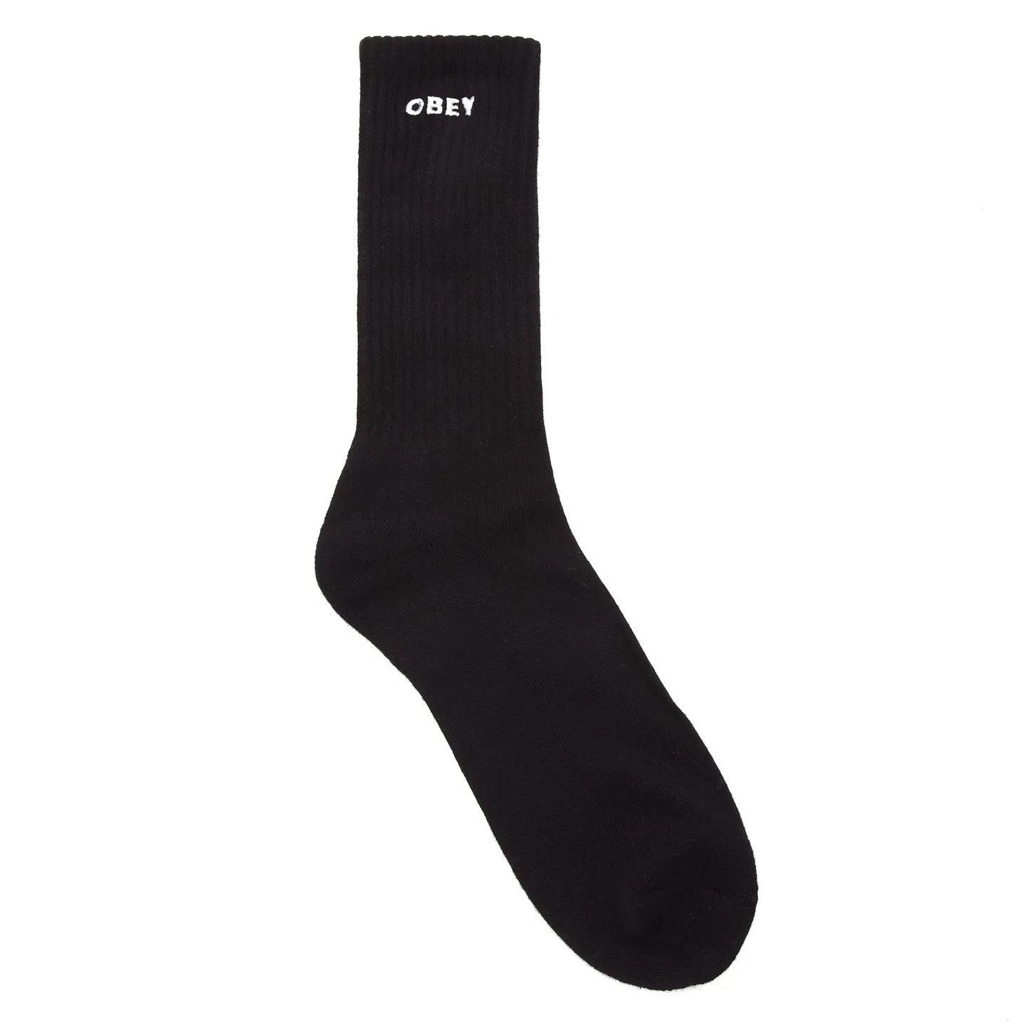 OBEY BOLD SOCKS // BLACK