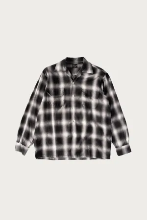 Ombre Check Shirt - Black Check