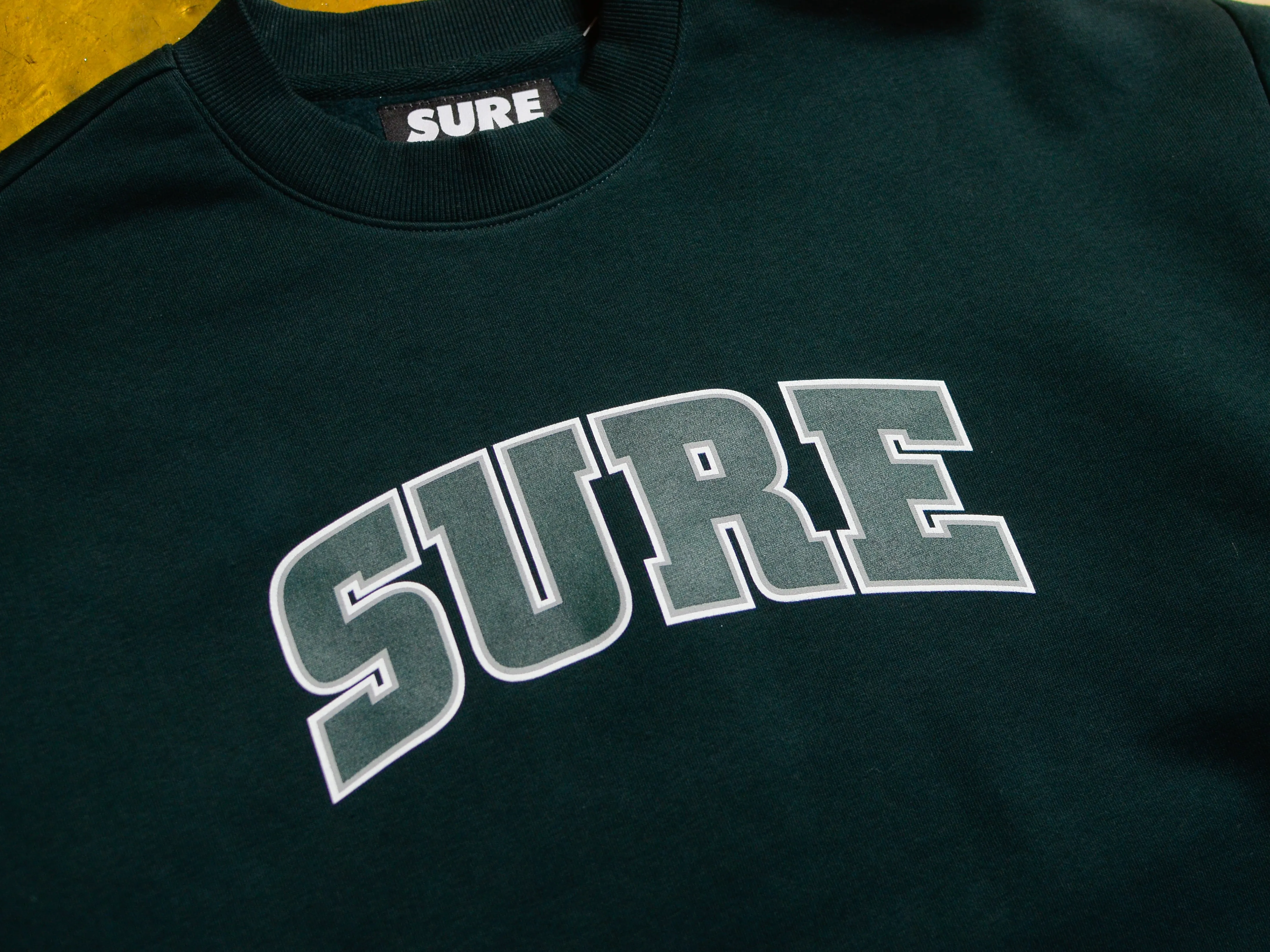 Pea Ess See Bold Heavy Crew - Pine Green / Pine Green