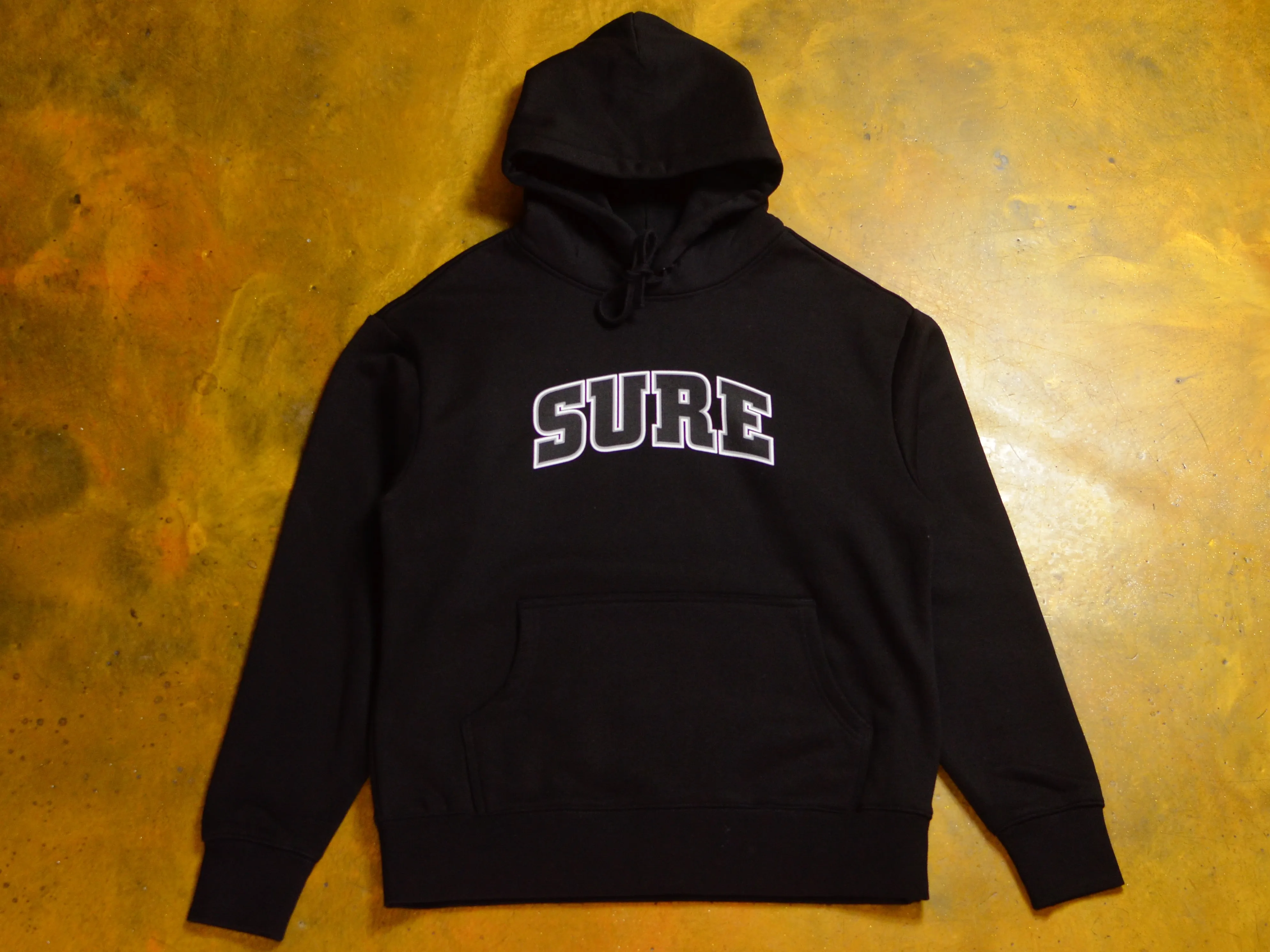 Pea Ess See Bold Heavy Hood - Black / Black