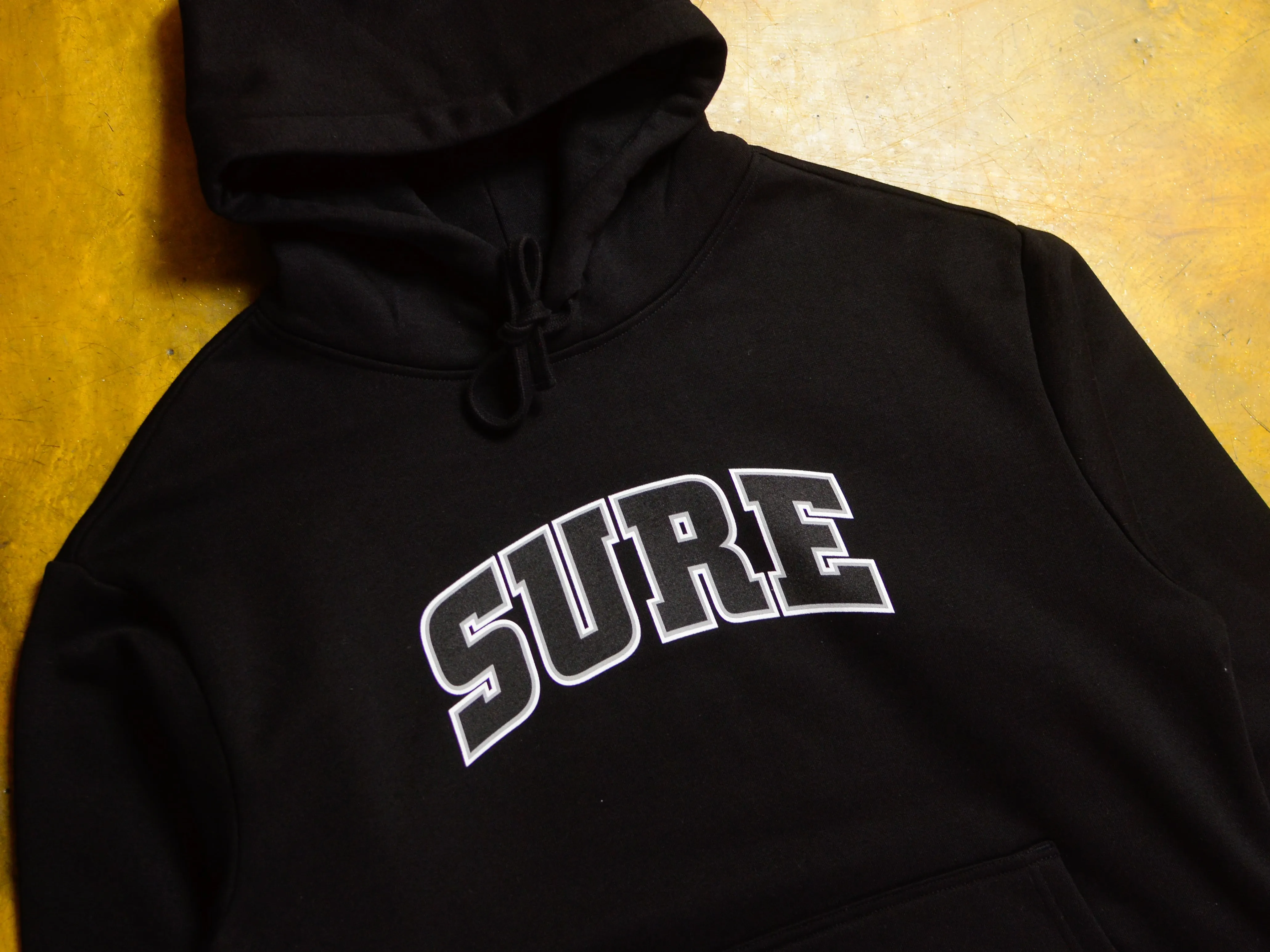 Pea Ess See Bold Heavy Hood - Black / Black