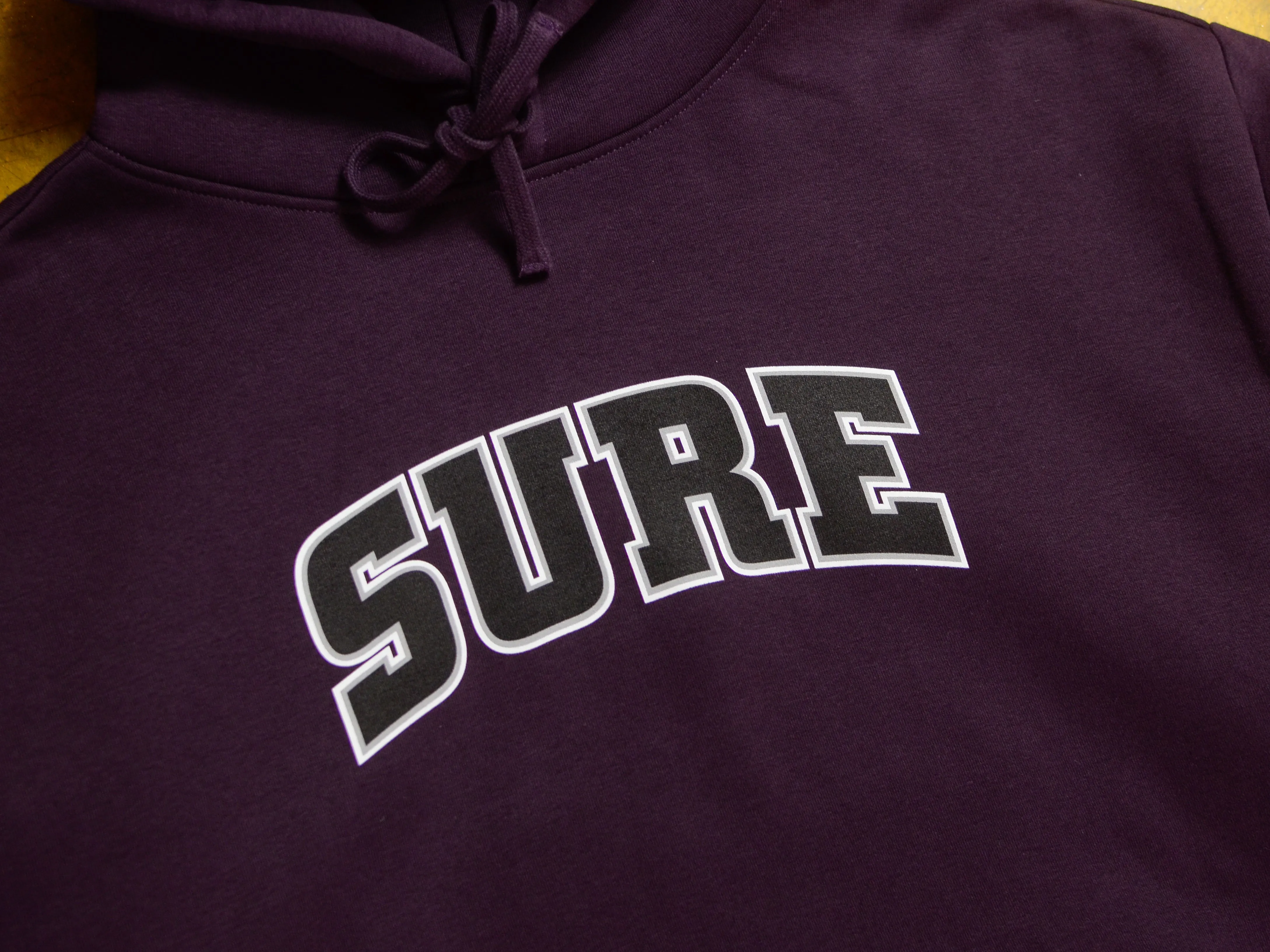 Pea Ess See Bold Heavy Hood - Plum / Black