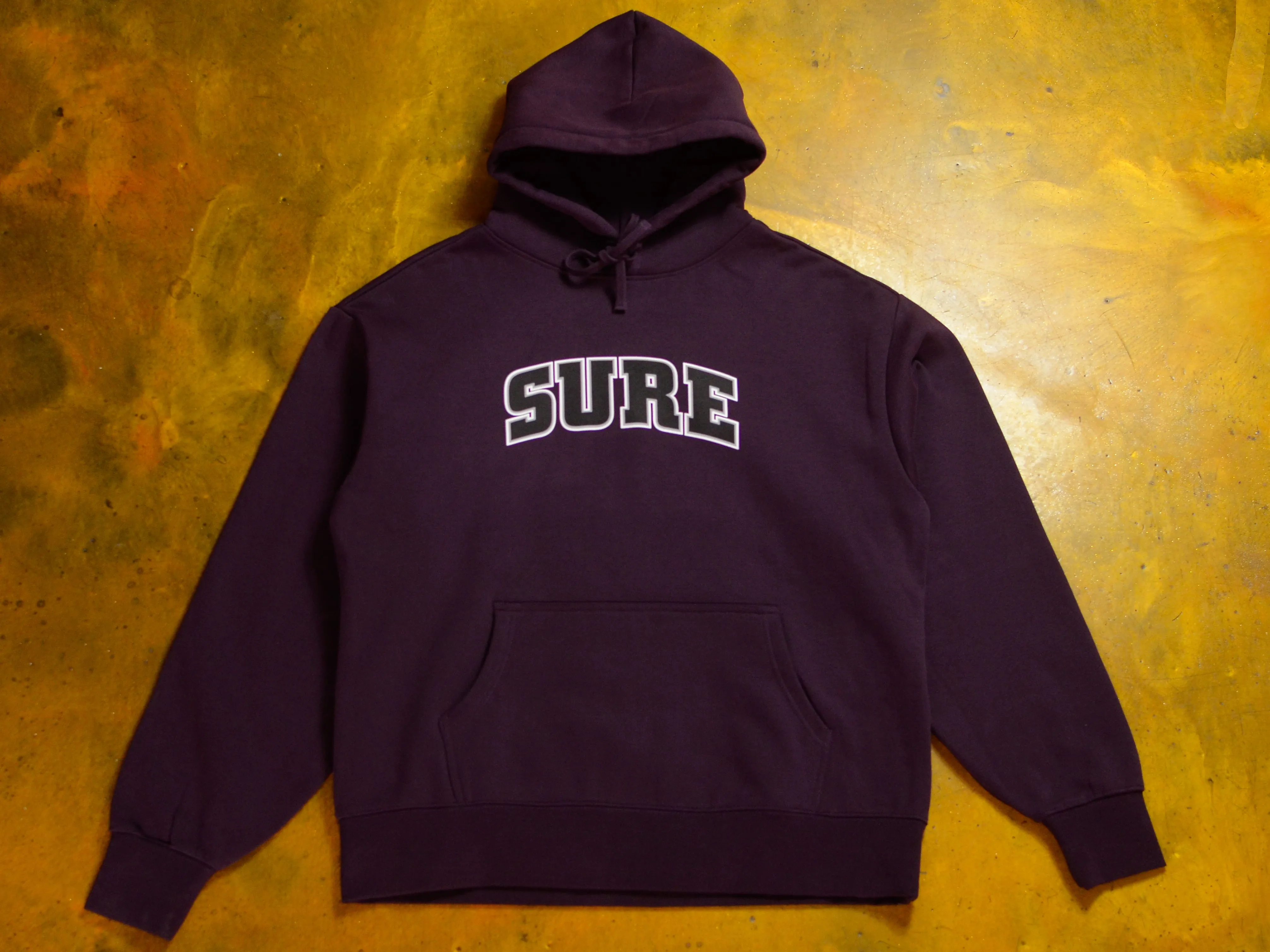 Pea Ess See Bold Heavy Hood - Plum / Black
