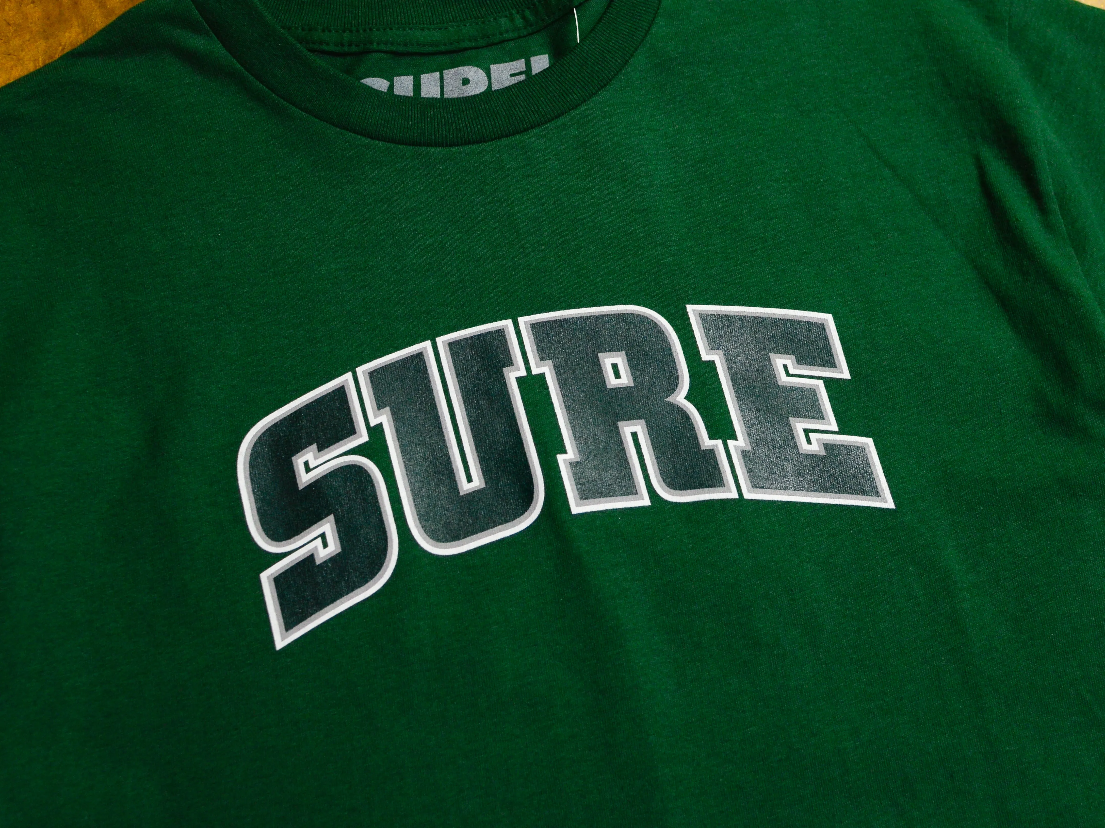 Pea Ess See Bold T-Shirt - Forest Green / Pine Green