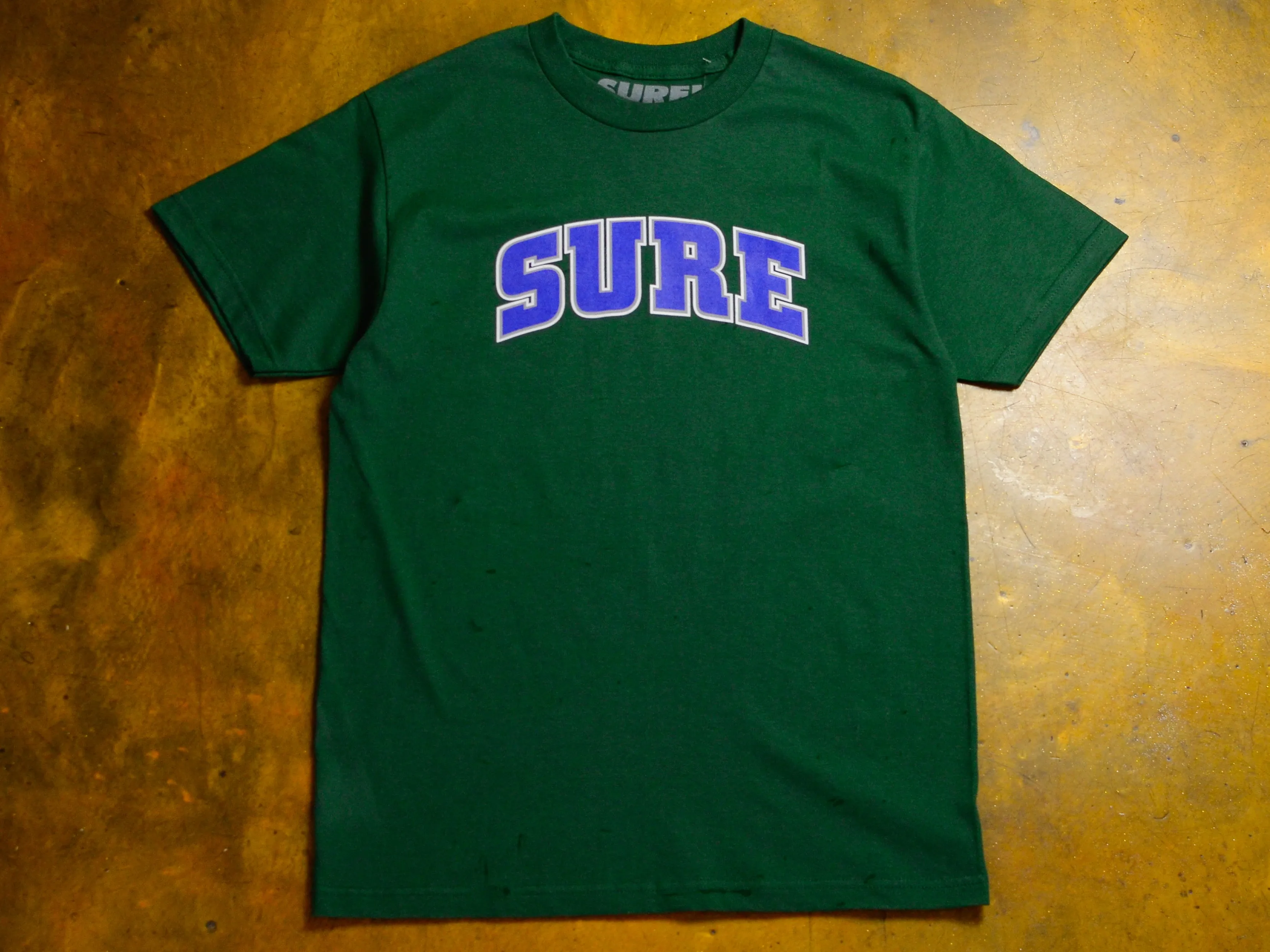 Pea Ess See Bold T-Shirt - Forest Green