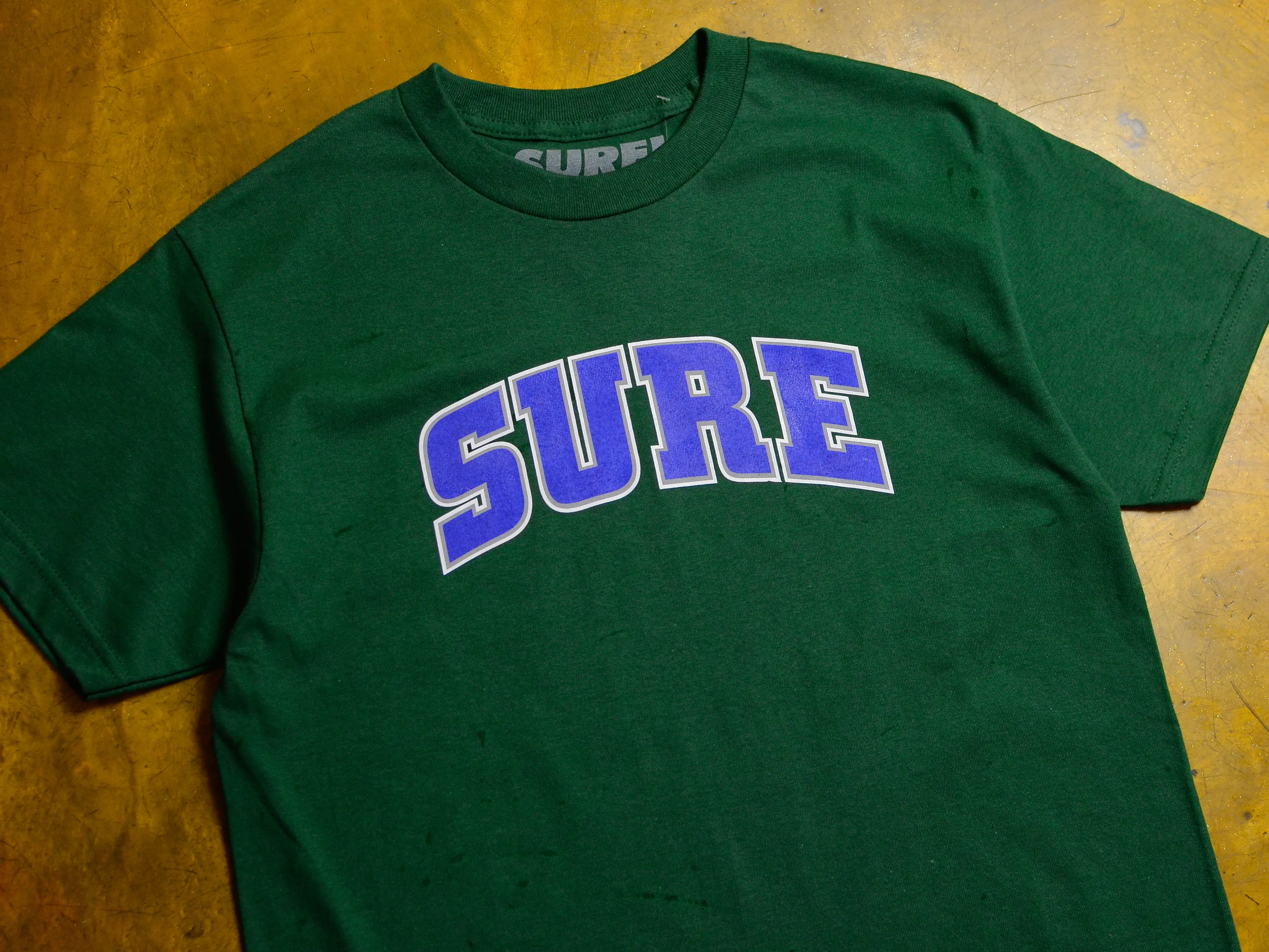 Pea Ess See Bold T-Shirt - Forest Green