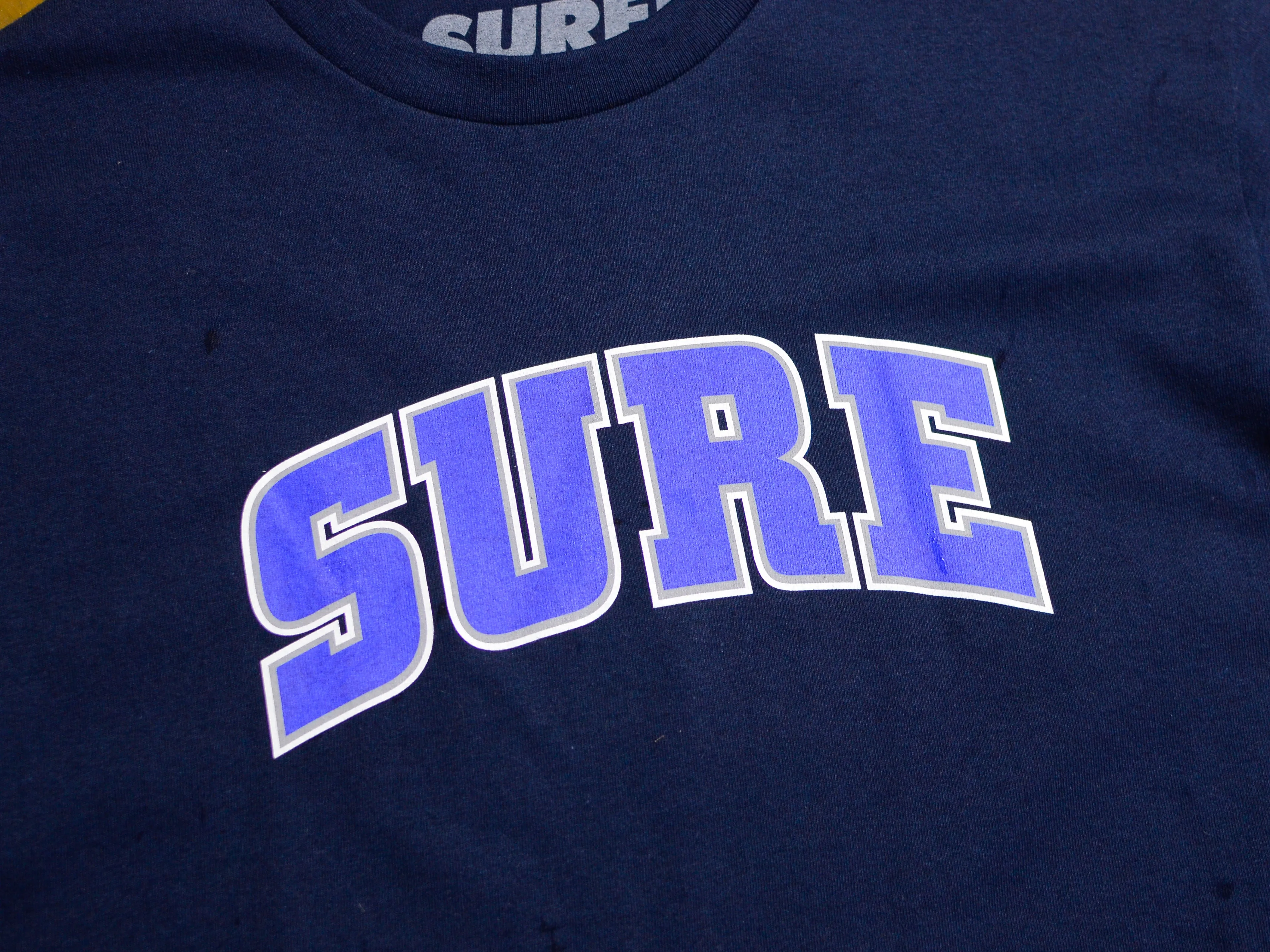 Pea Ess See Bold T-Shirt - Navy