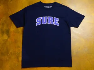 Pea Ess See Bold T-Shirt - Navy