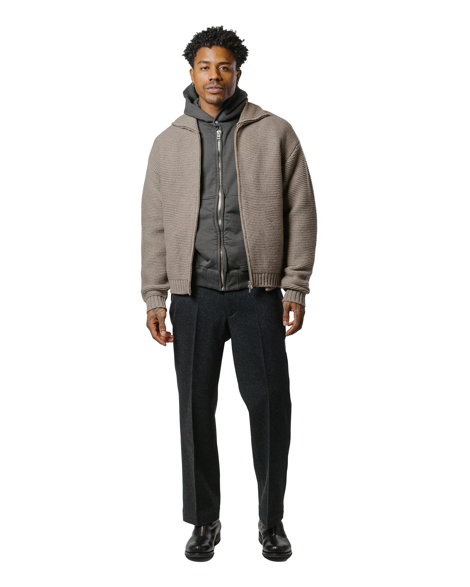 Phigvel Athletic Full Zip Hoodie Carbon
