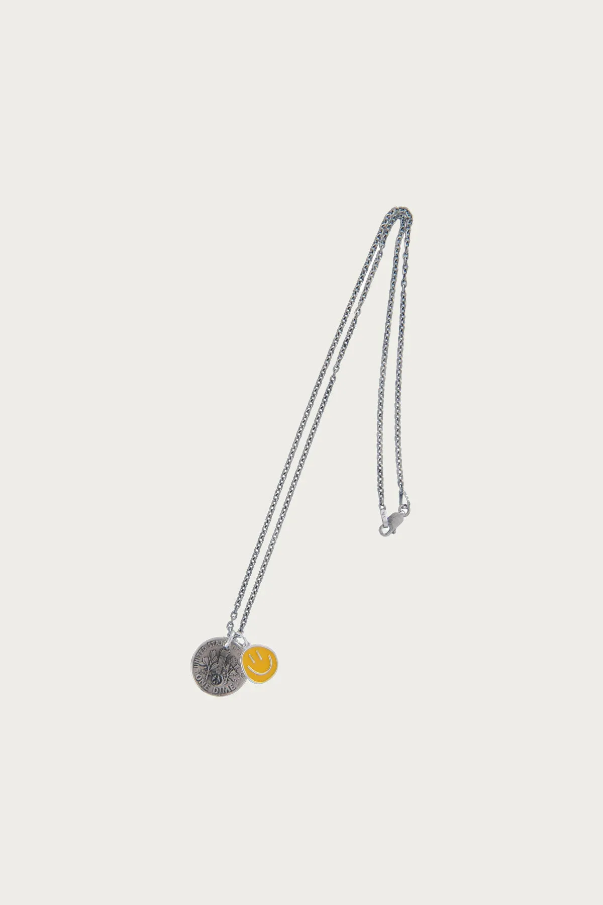 Pink Smiley Necklace